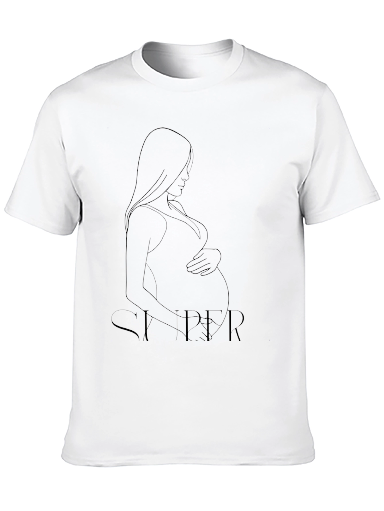 Black Men's Graphic Print Black T-Shirt view 10