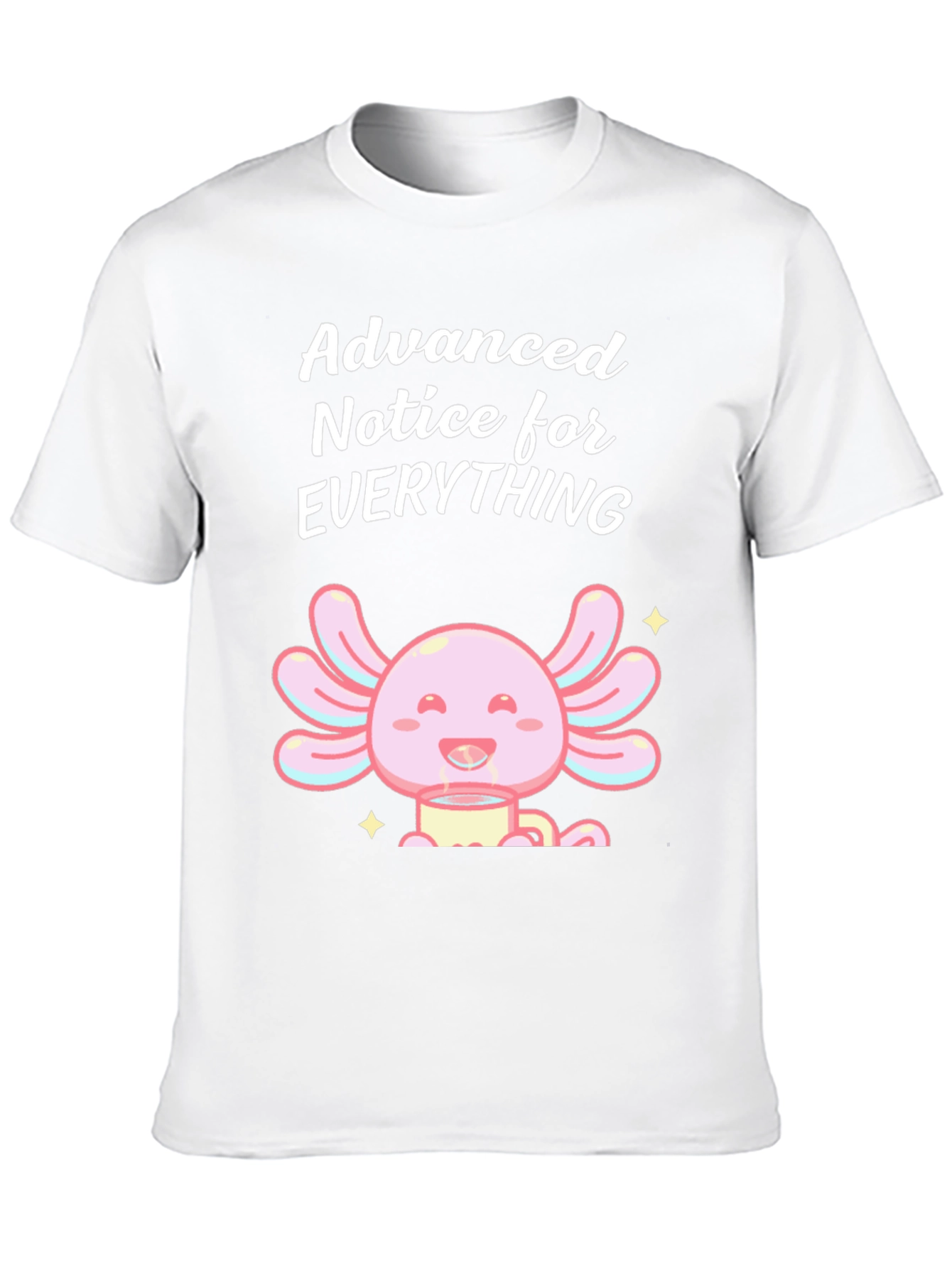 Black Advanced Notice Axolotl T-Shirt view 10