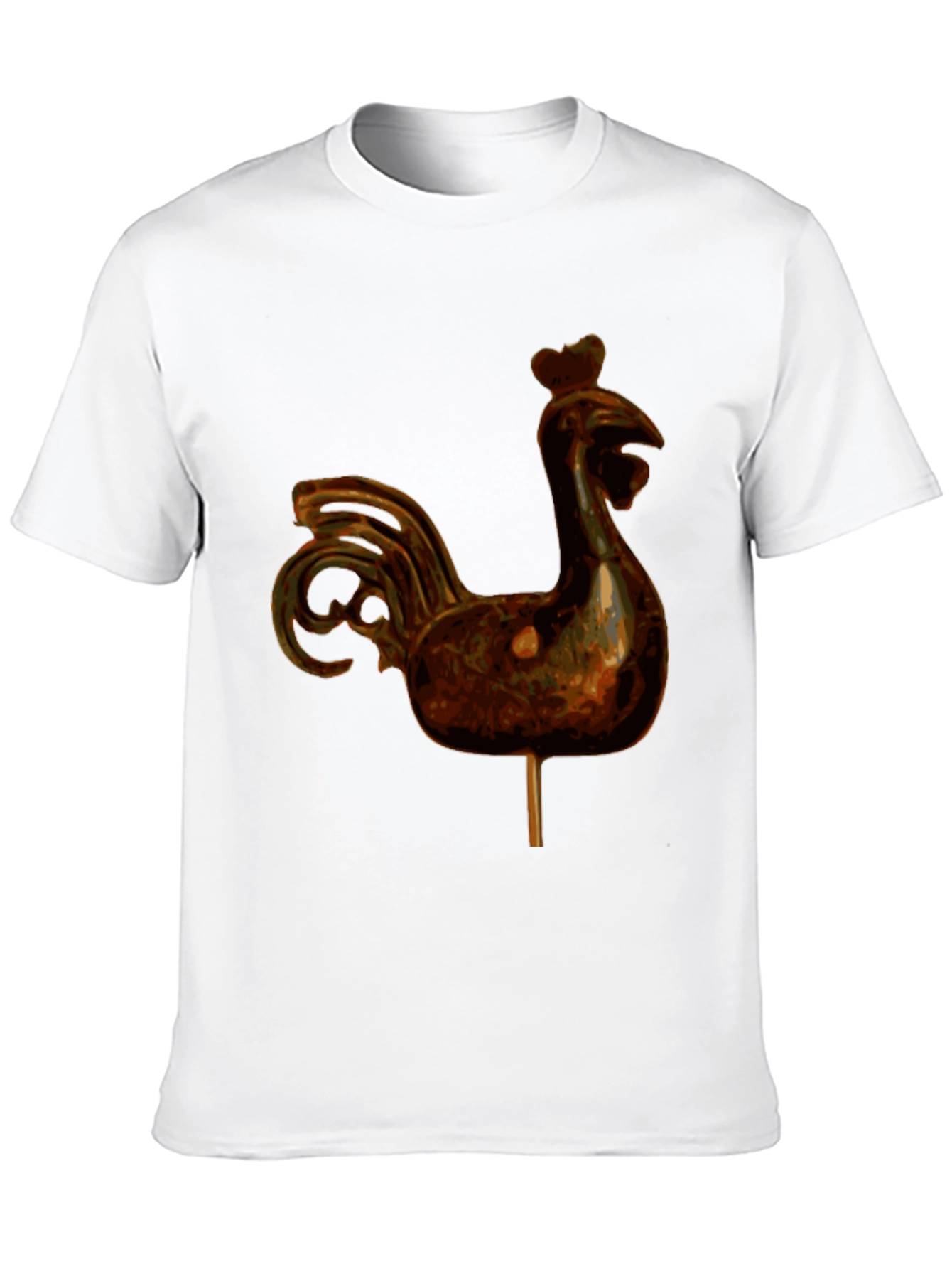Rooster Lollipop Graphic T-Shirt - 10