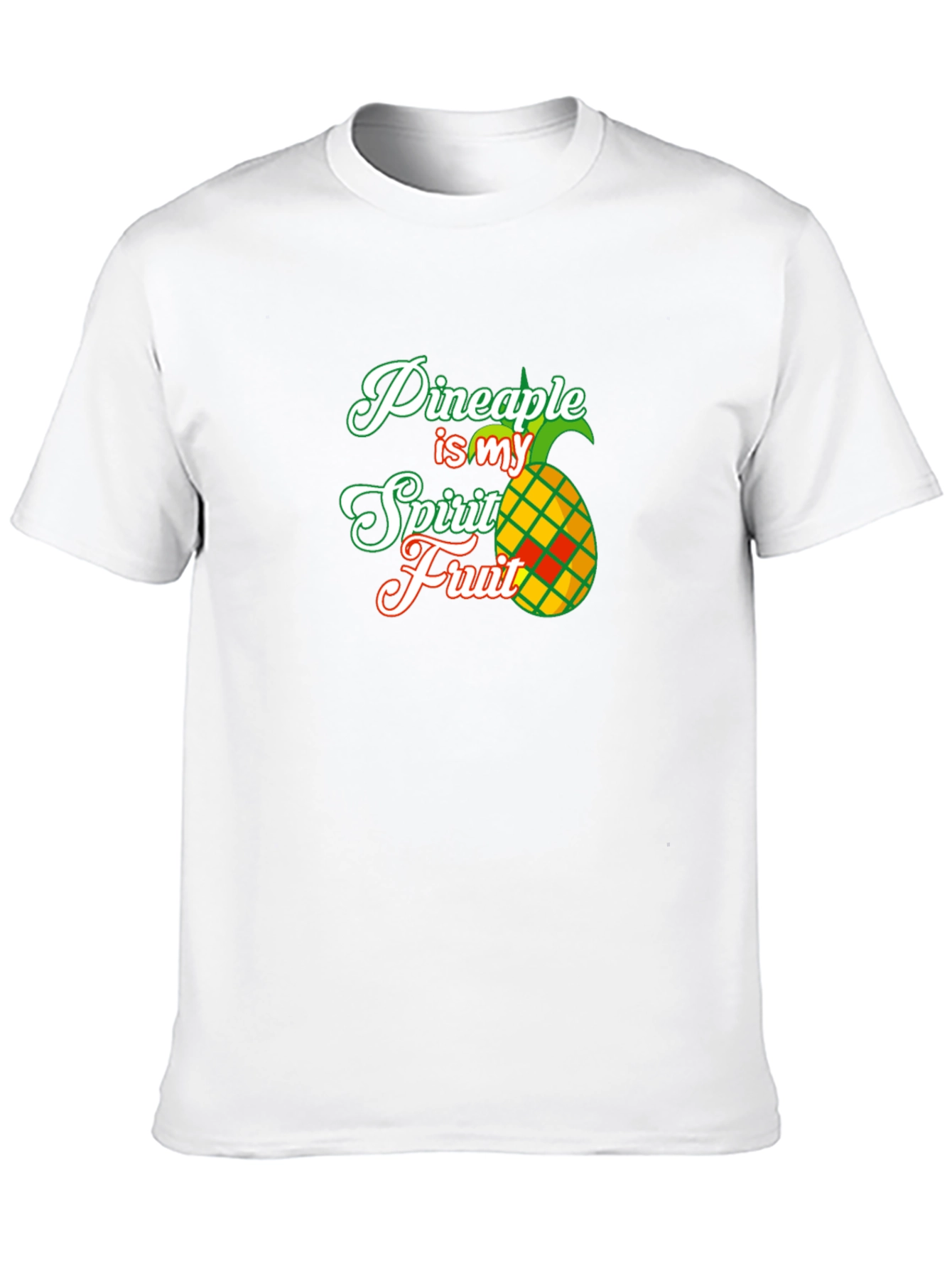 Black Pineapple Spirit Fruit T-Shirt view 10