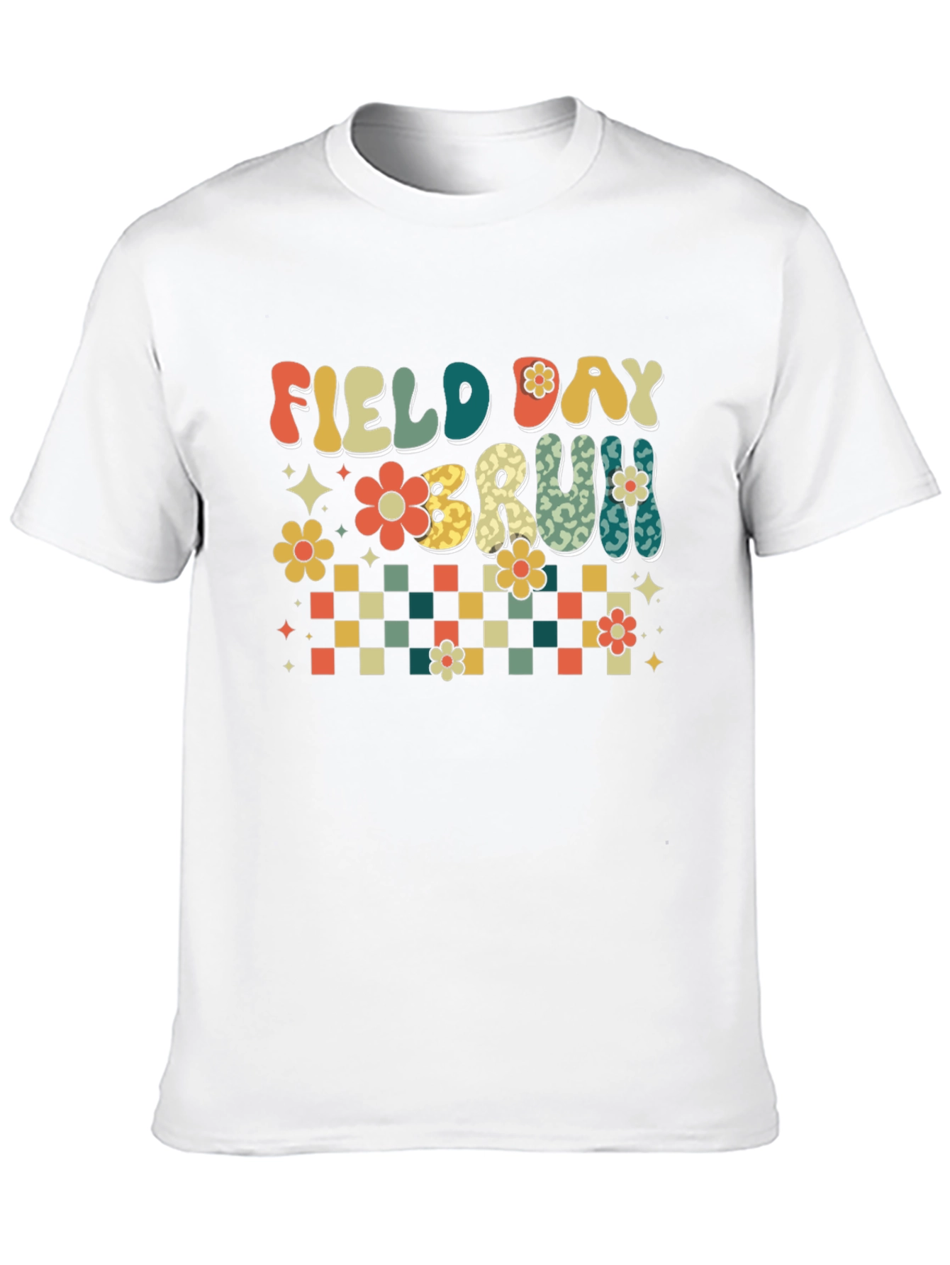 Black Field Day Bruh T-Shirt - Retro Style view 10