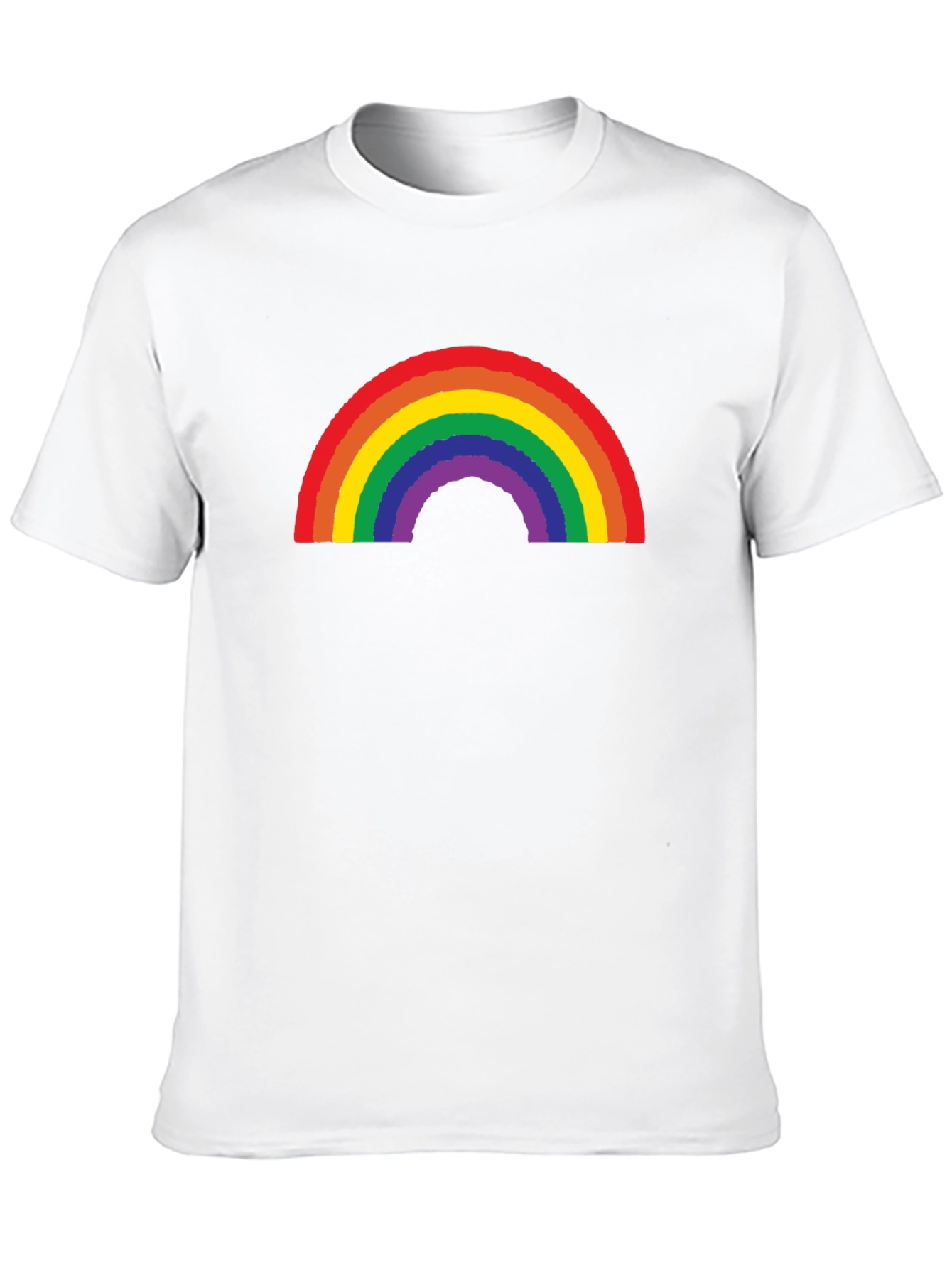 Black Rainbow Pride Graphic Tee view 10