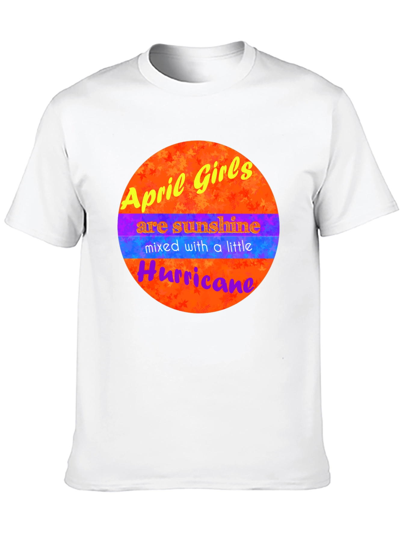 Black April Girls Sunshine Hurricane T-Shirt view 10