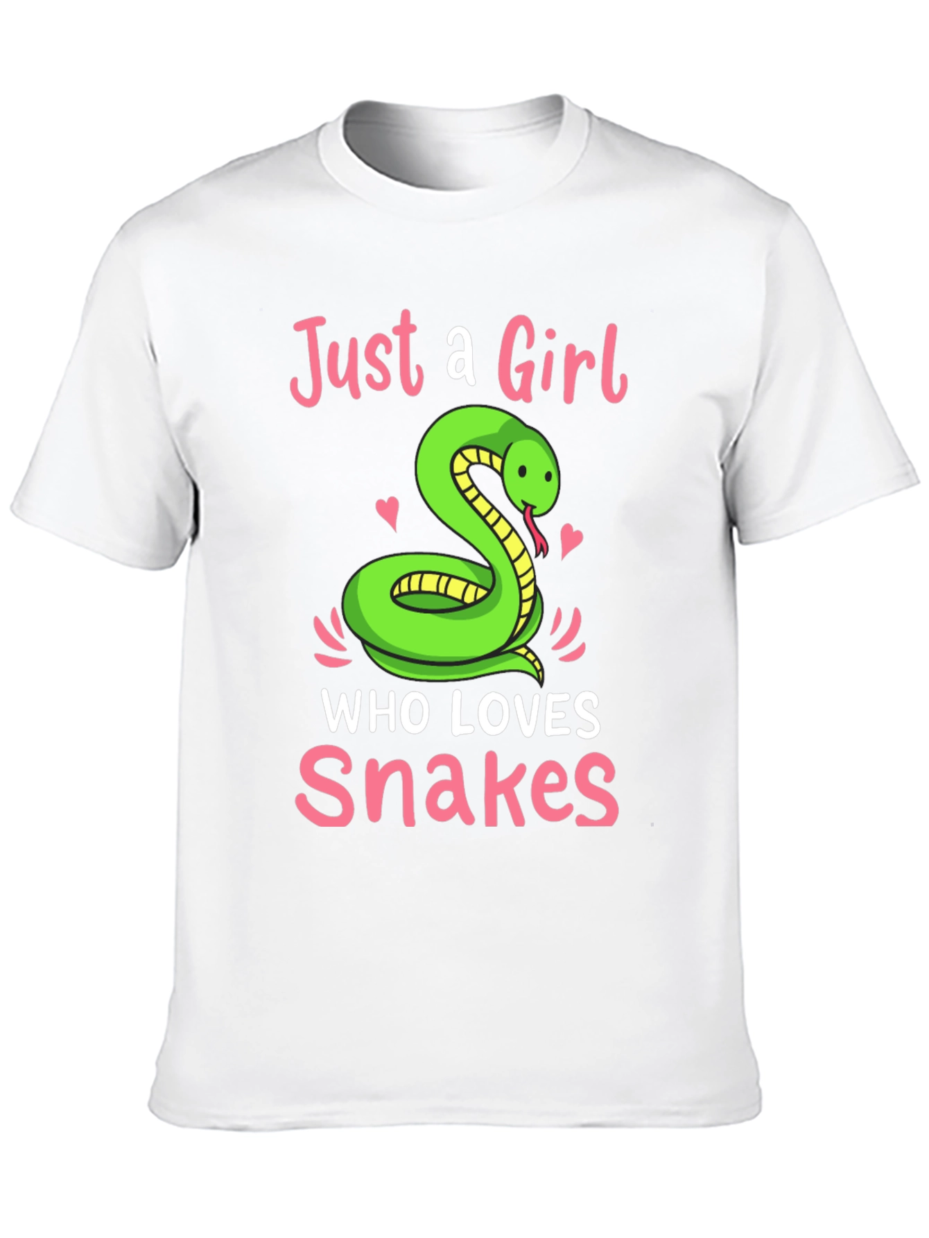 Just a Girl Who Loves Snakes T-Shirt - Snake Lover Gift - 10