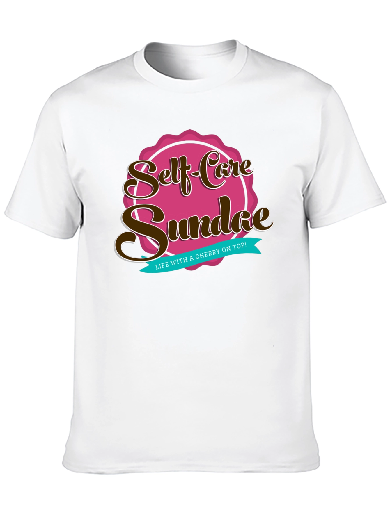 Black Self-Care Sundae Graphic Tee view 10