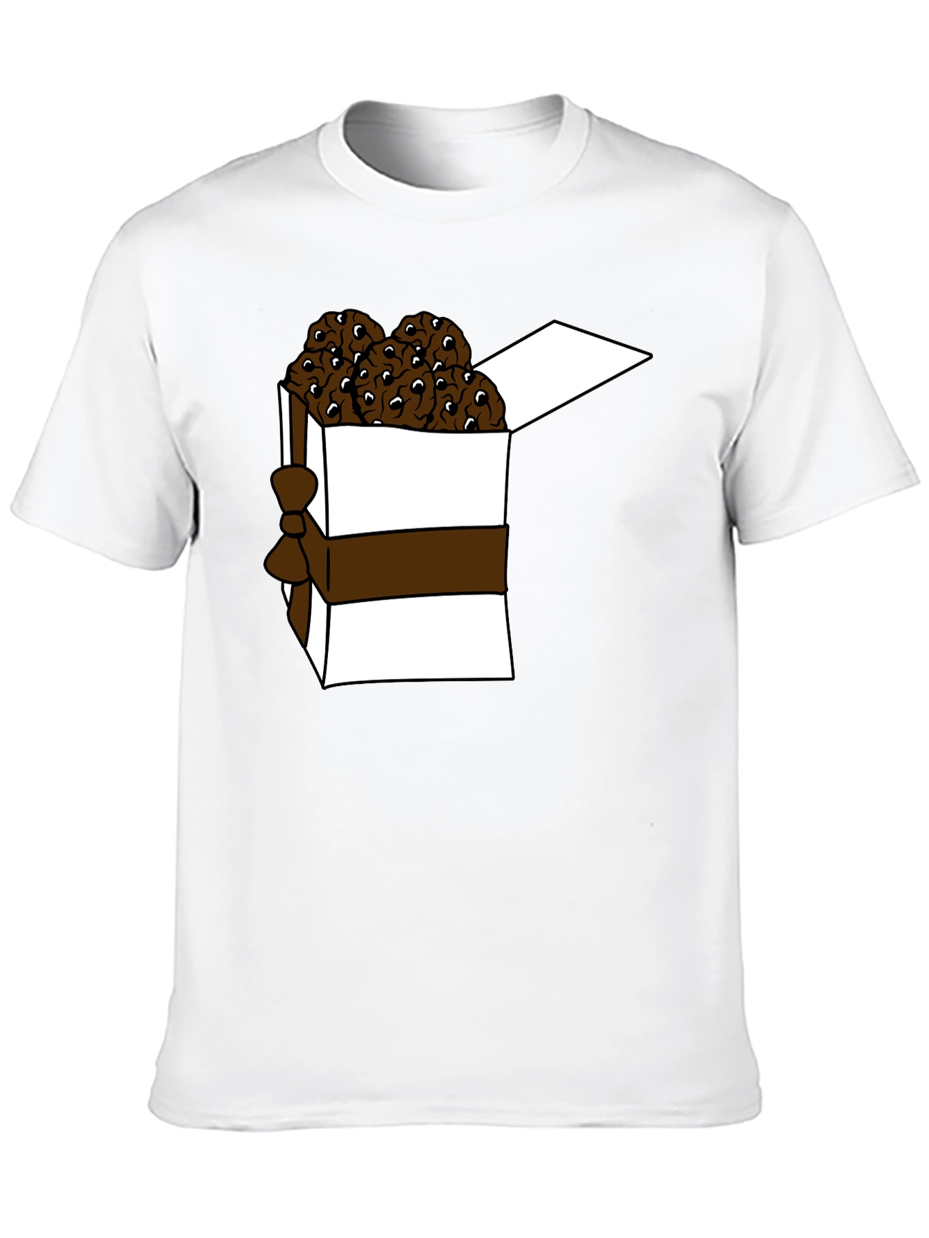 Black Cookies In a Box T-Shirt view 10