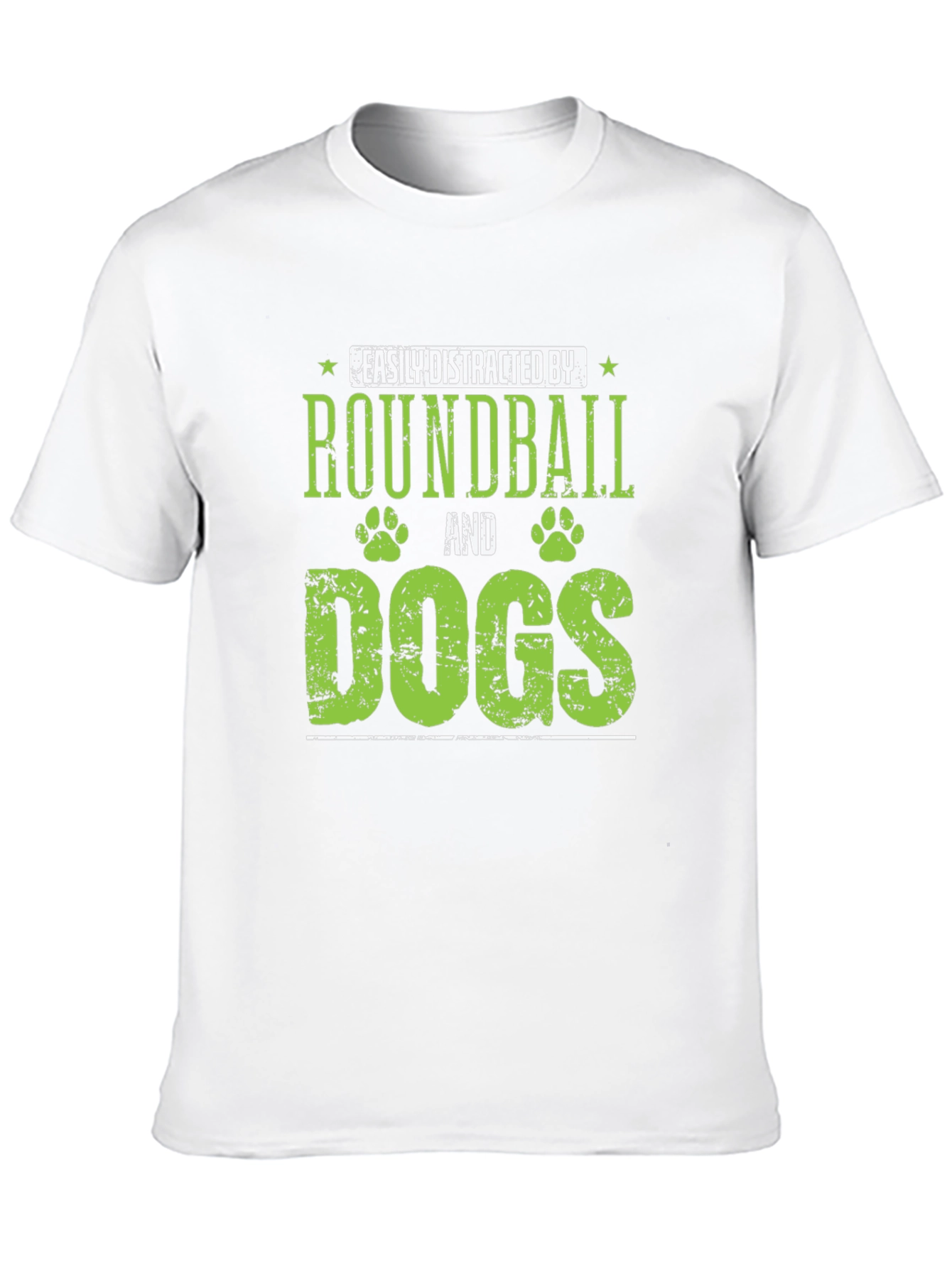 Roundball and Dogs Graphic Tee - 10
