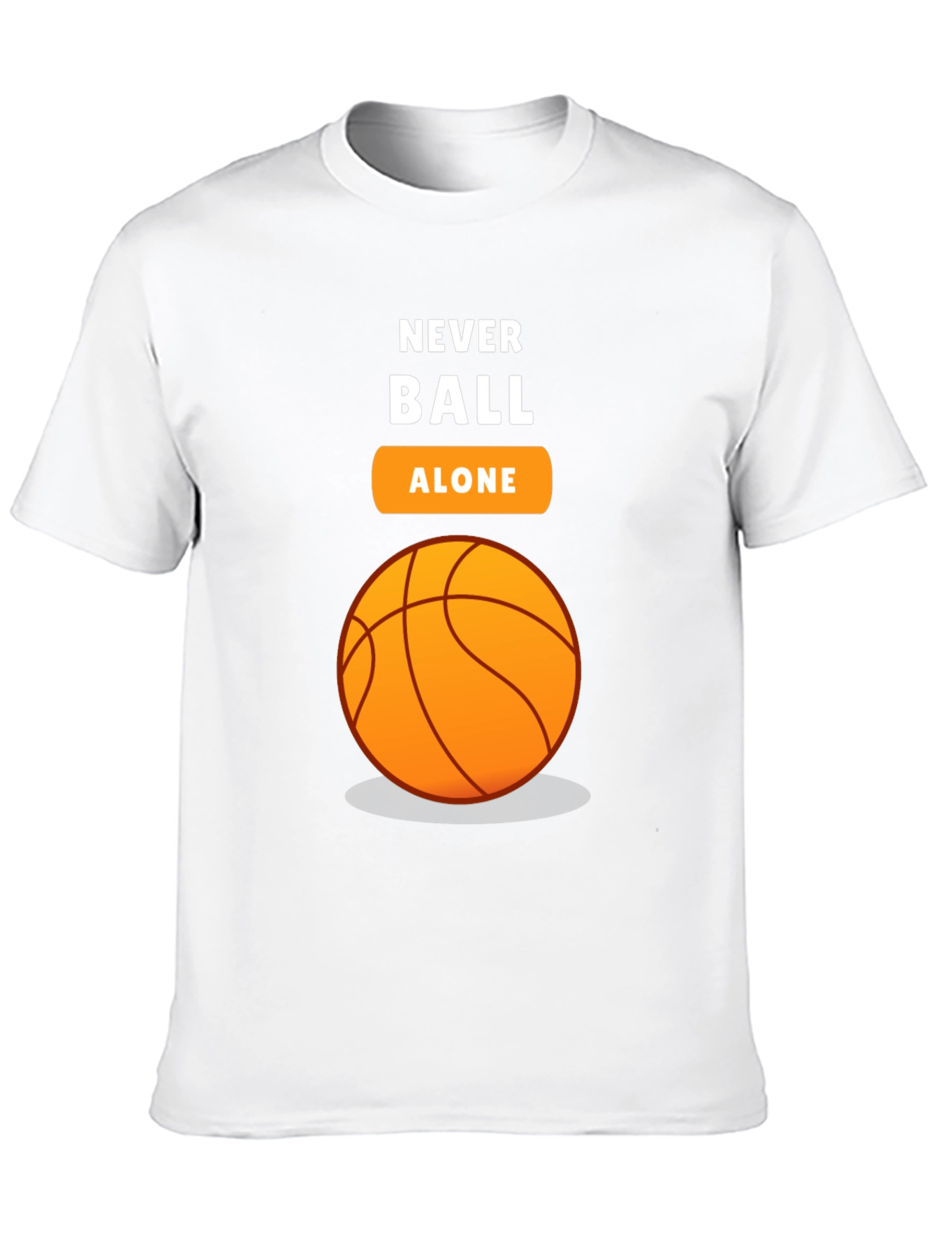 Black Never Ball Alone Graphic T-Shirt view 10