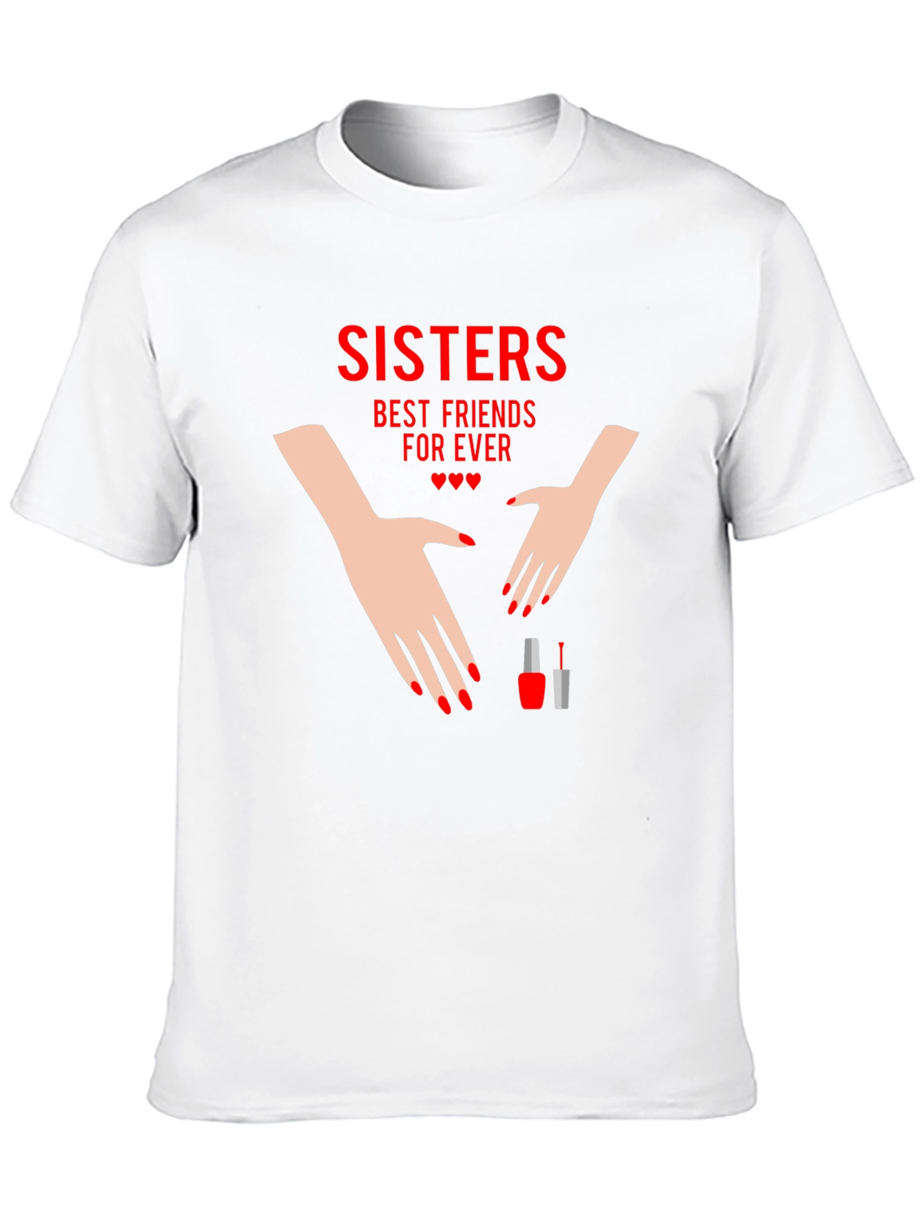 Sisters Best Friends Forever T-Shirt - 10