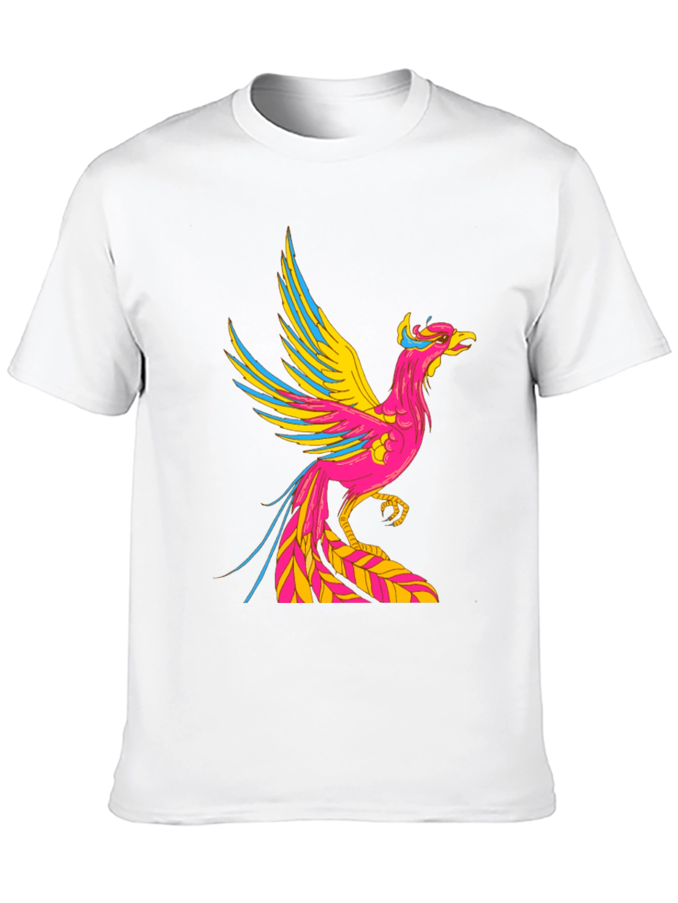 Black Phoenix Graphic Black T-Shirt view 10