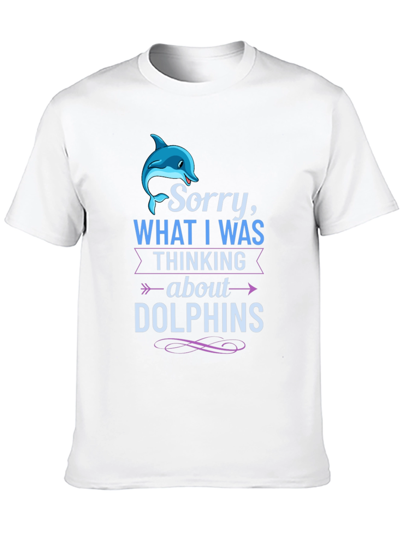 Black Dolphin Mind T-Shirt Funny Ocean Lover Tee view 10