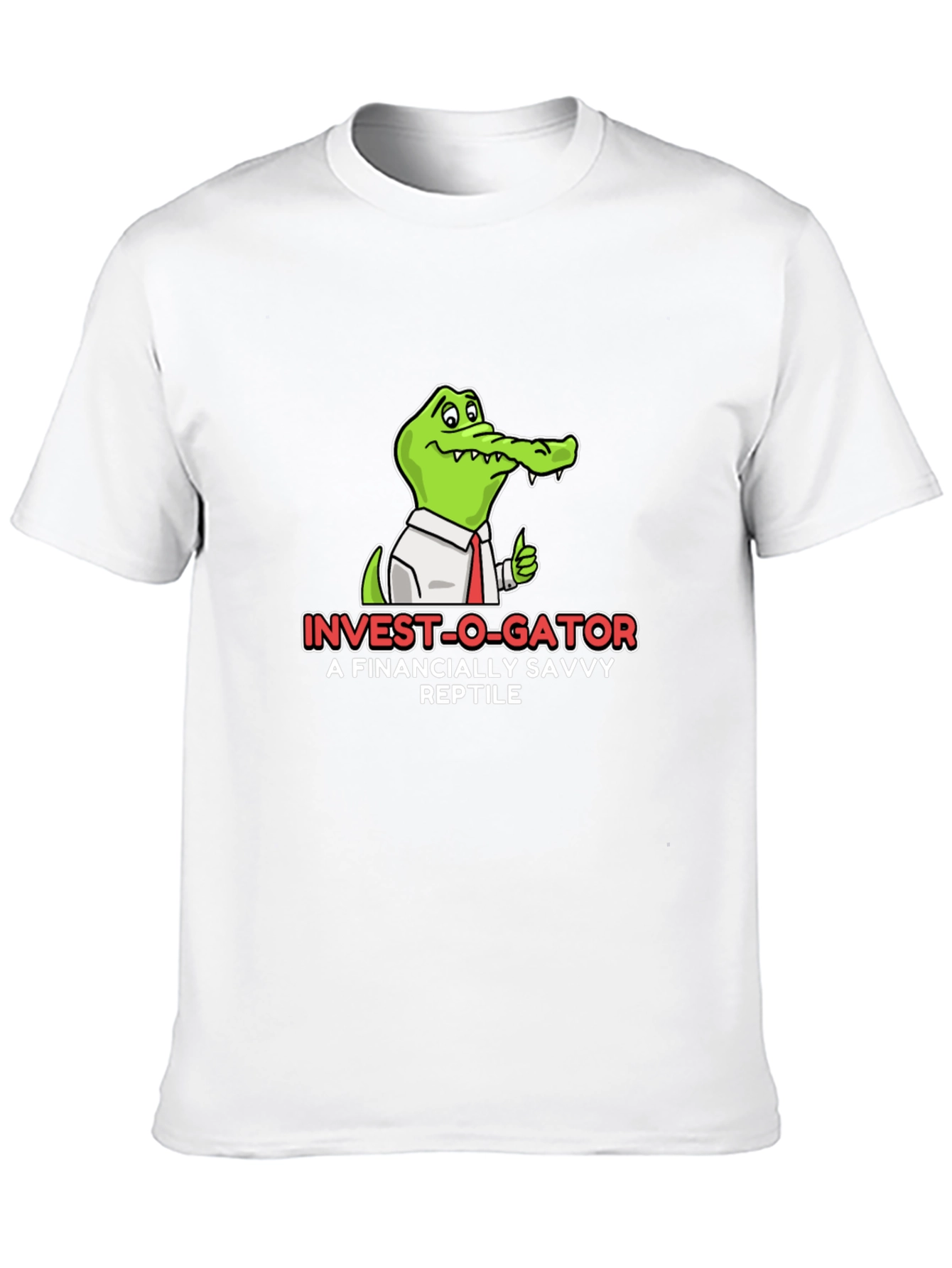 Black Invest-O-Gator Black Graphic T-Shirt view 10