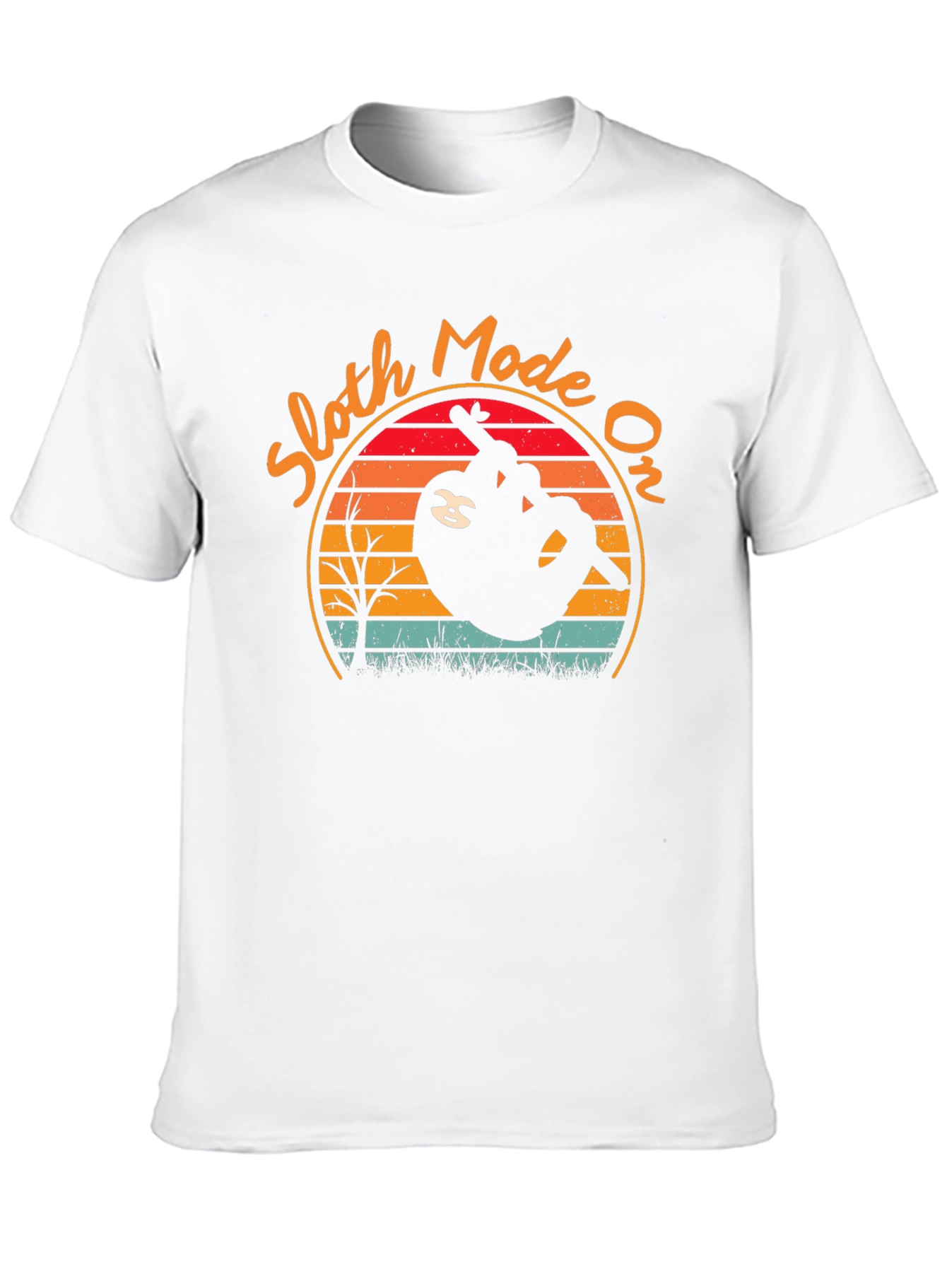 Black Sloth Mode On T-Shirt - Relaxed Style view 10