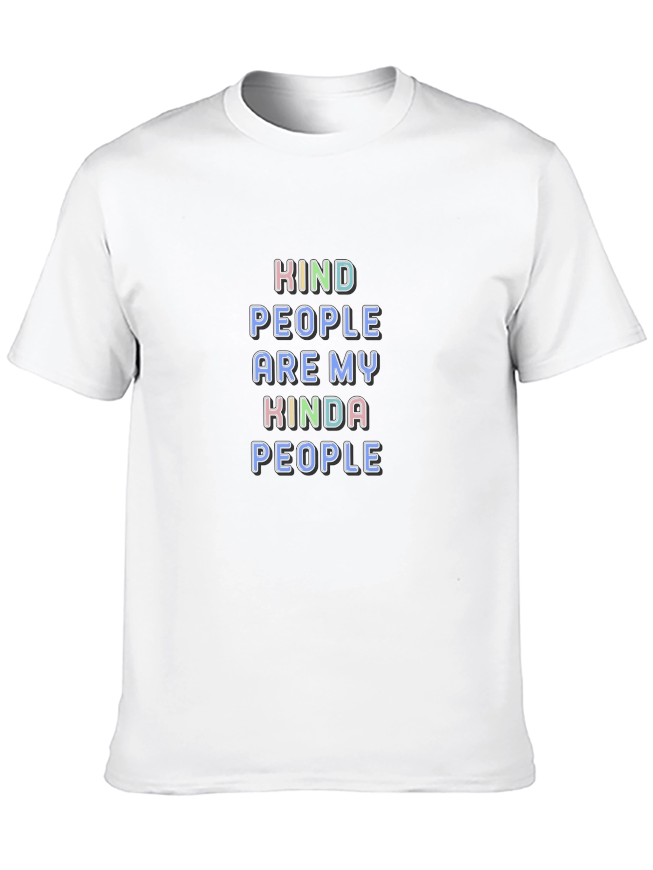 Black Kind People Graphic Tee view 10