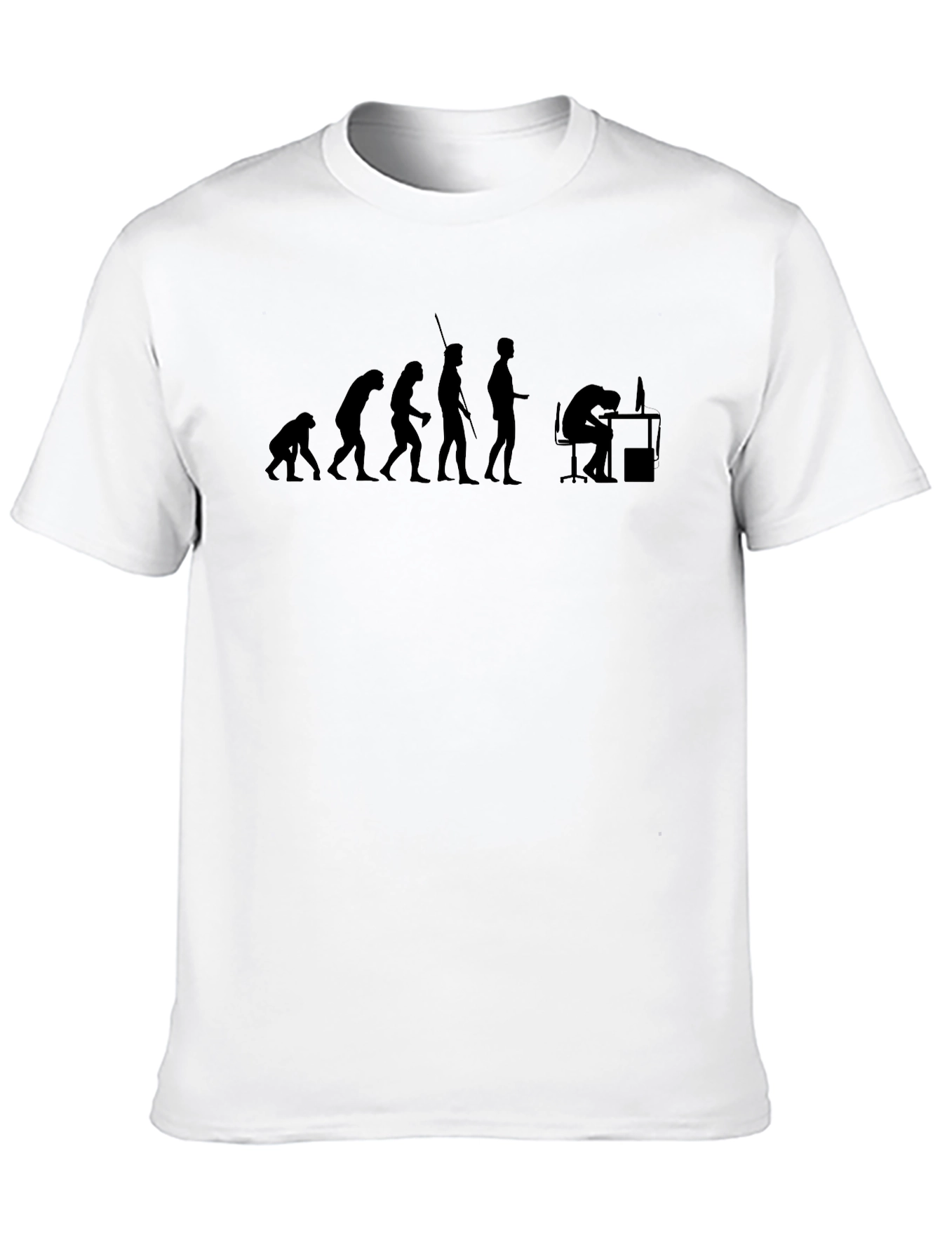 Black Evolution of a Sleeper T-Shirt view 10