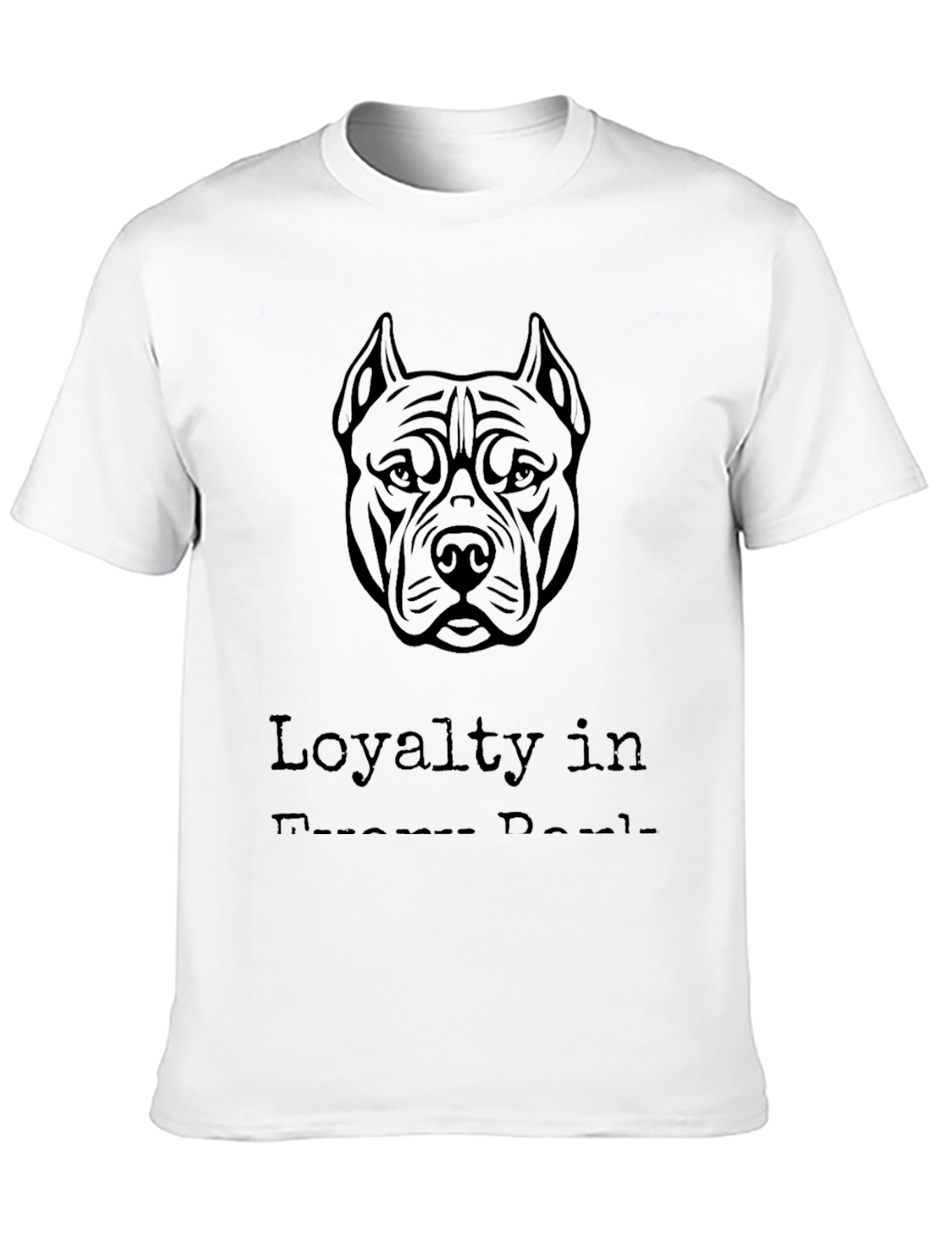 Black Loyalty in European Dogs T-Shirt view 10