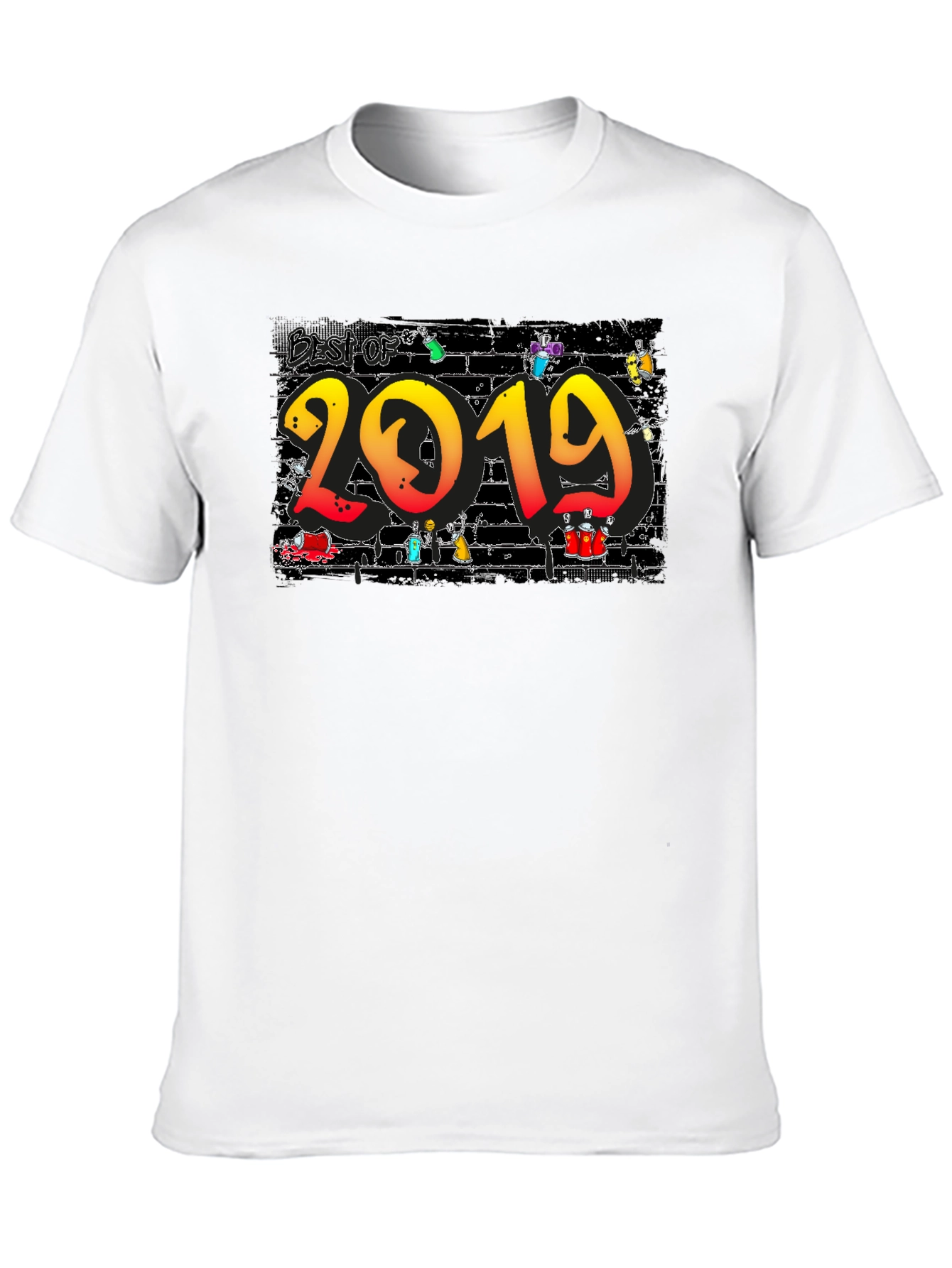 Black Best of 2019 Graphic T-Shirt view 10