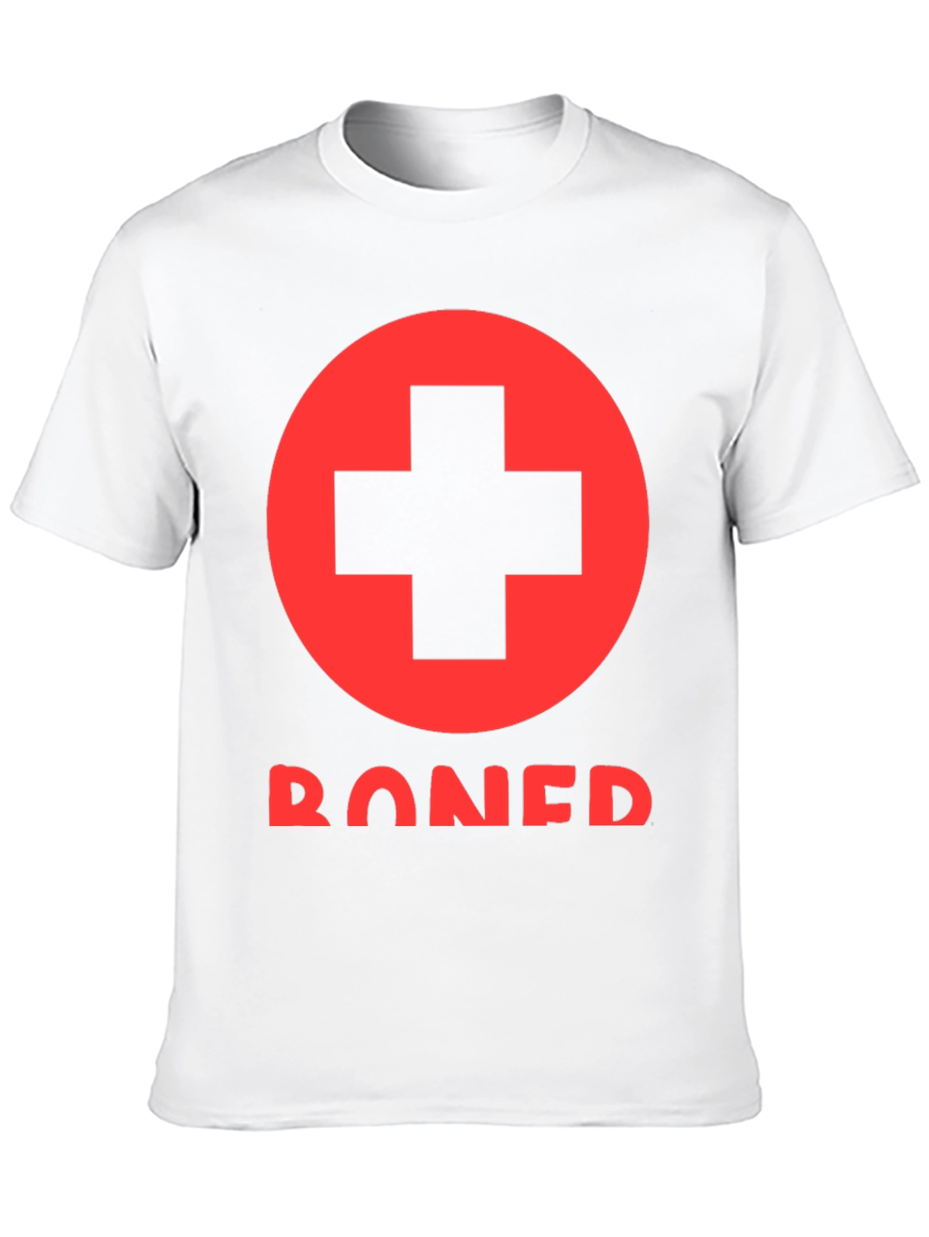 Black BONED Humor Graphic Tee - Black view 10