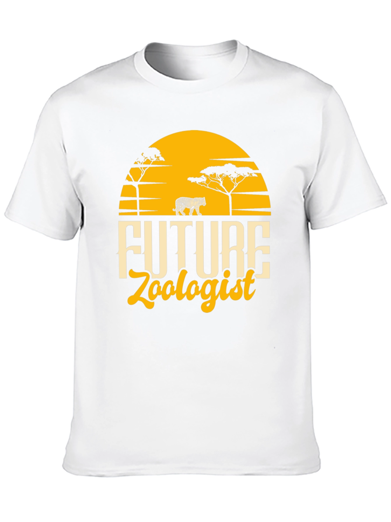 Black Future Zoologist Black Graphic T-Shirt view 10