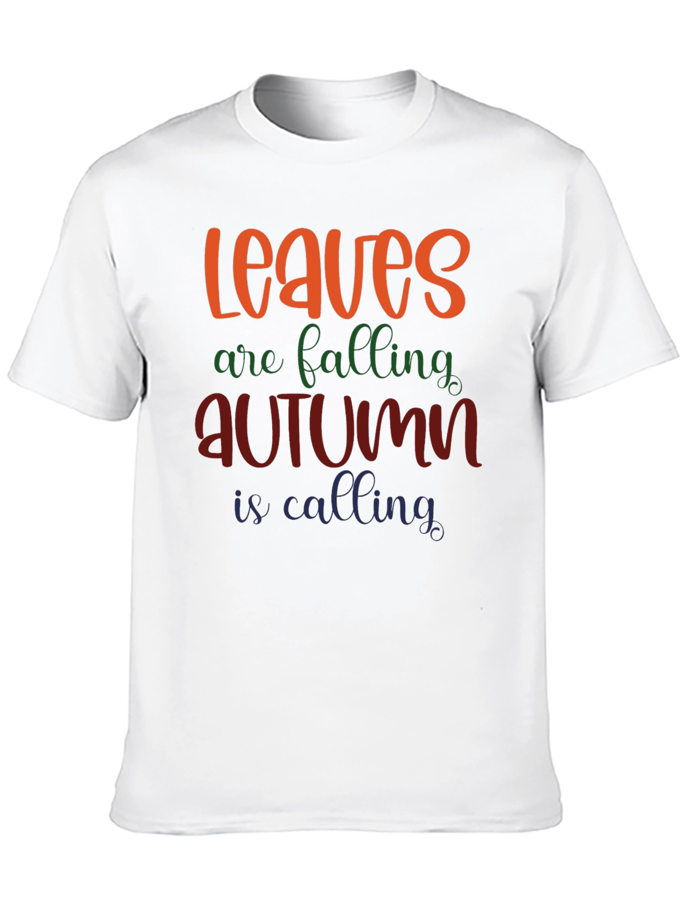 Black Autumn Leaves T-Shirt view 10