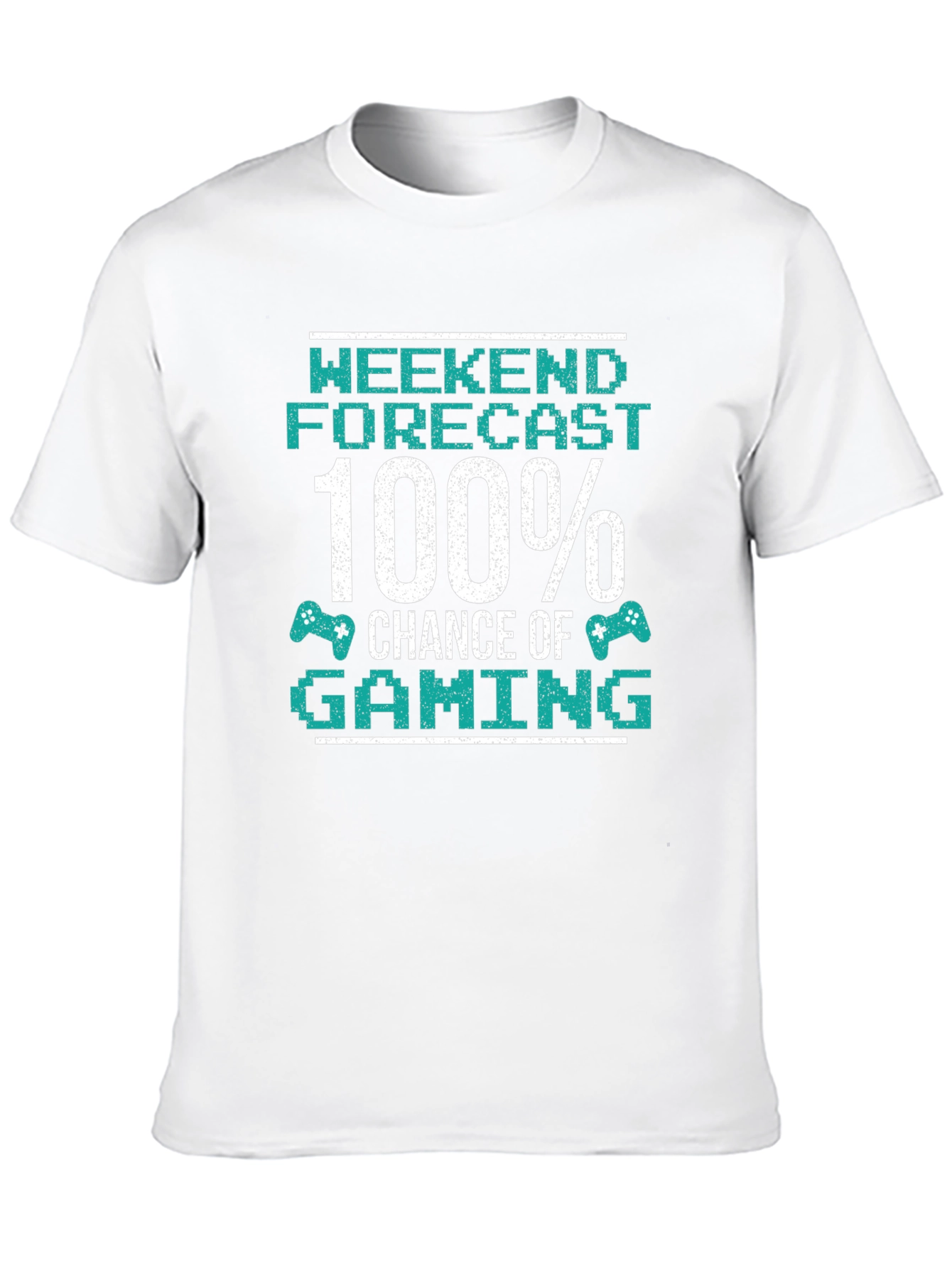 Black Weekend Gaming Forecast T-Shirt view 10