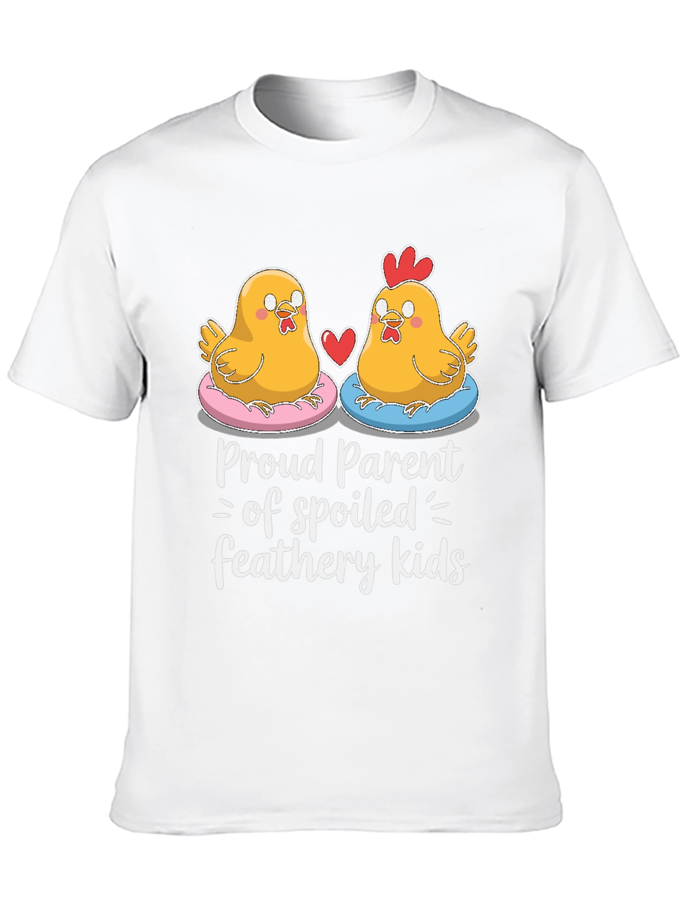 Black Proud Parent Chicken Graphic Tee view 10