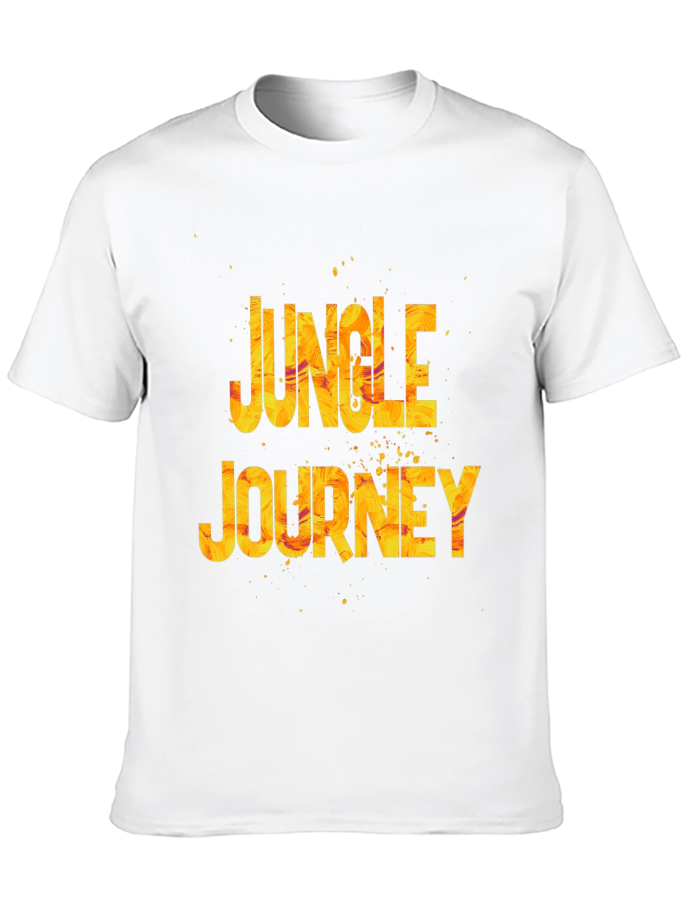 Black Jungle Journey Graphic Tee - Black view 10