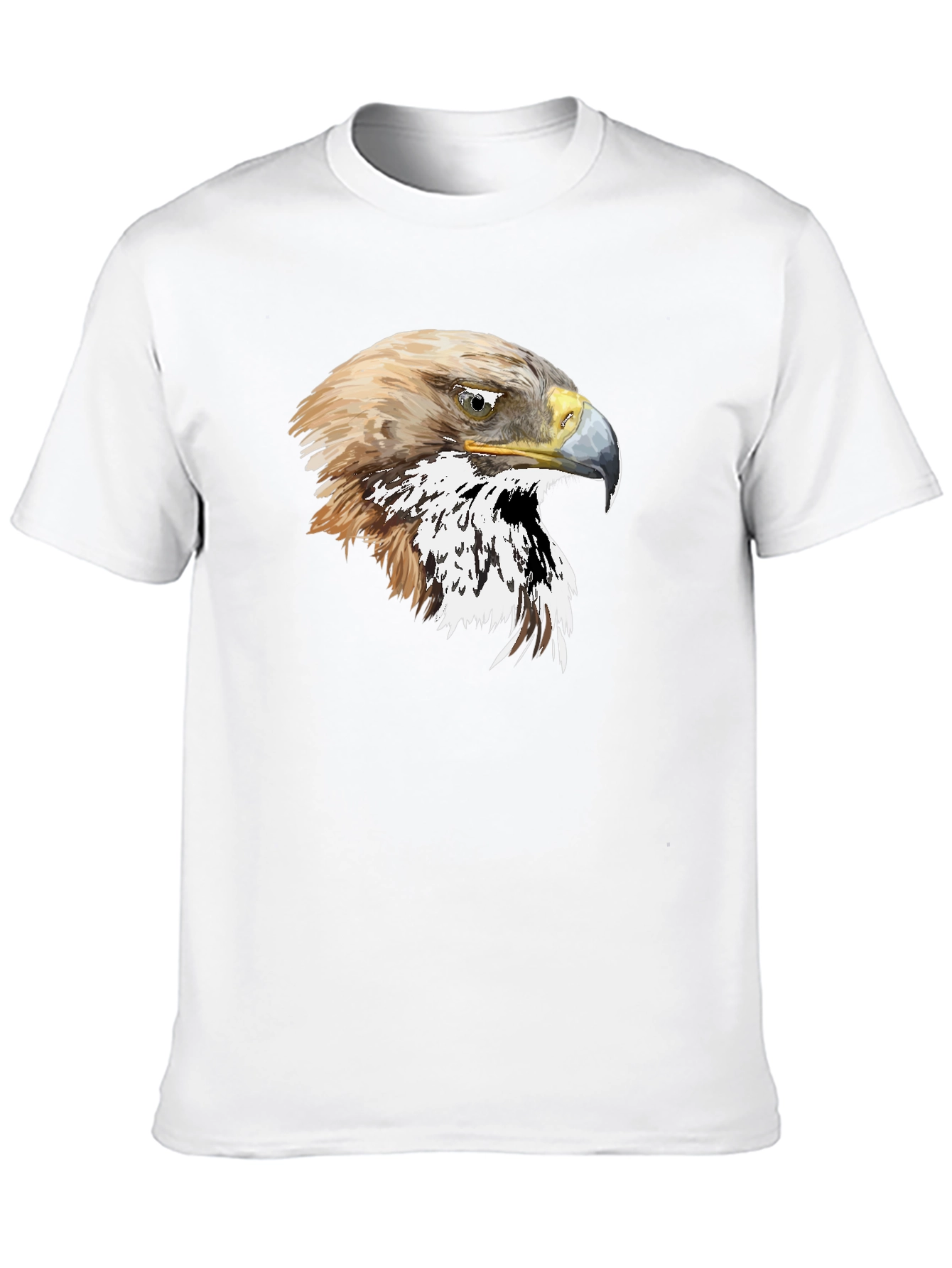 Black Eagle Graphic T-Shirt - Black Cotton Tee view 10