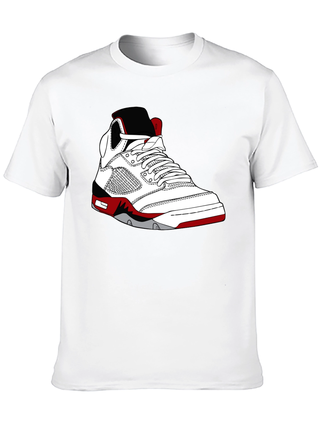 Black Sneaker Graphic T-Shirt - Stylish Black Tee for Sneakerheads view 10