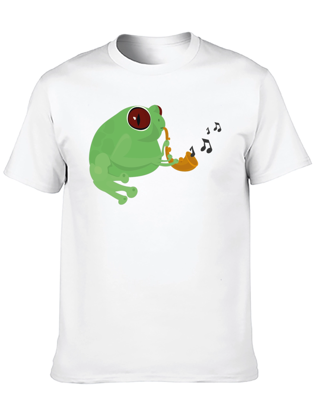 Black Frog Saxophone Graphic Tee view 10