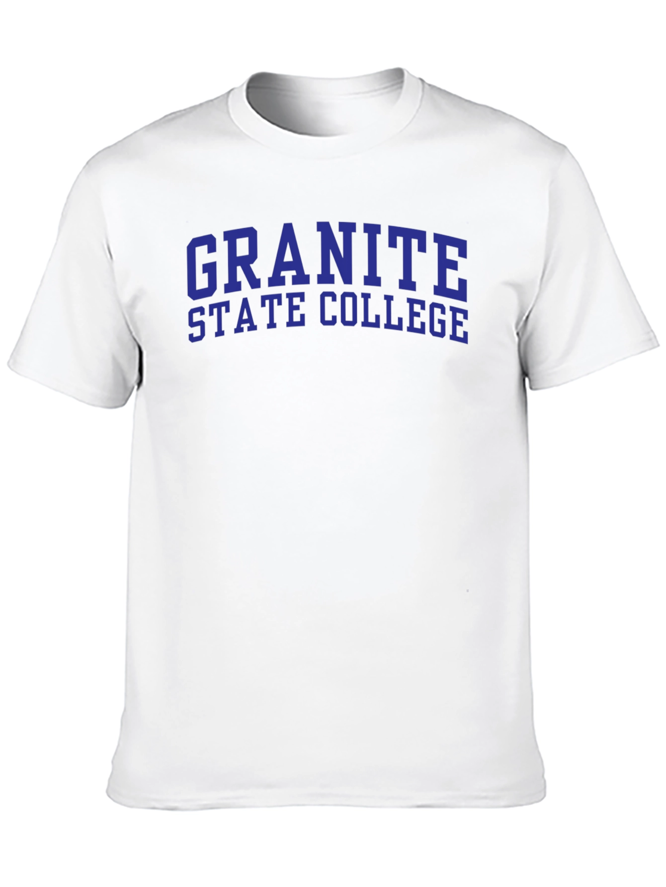 Black Granite State College Black T-Shirt view 10