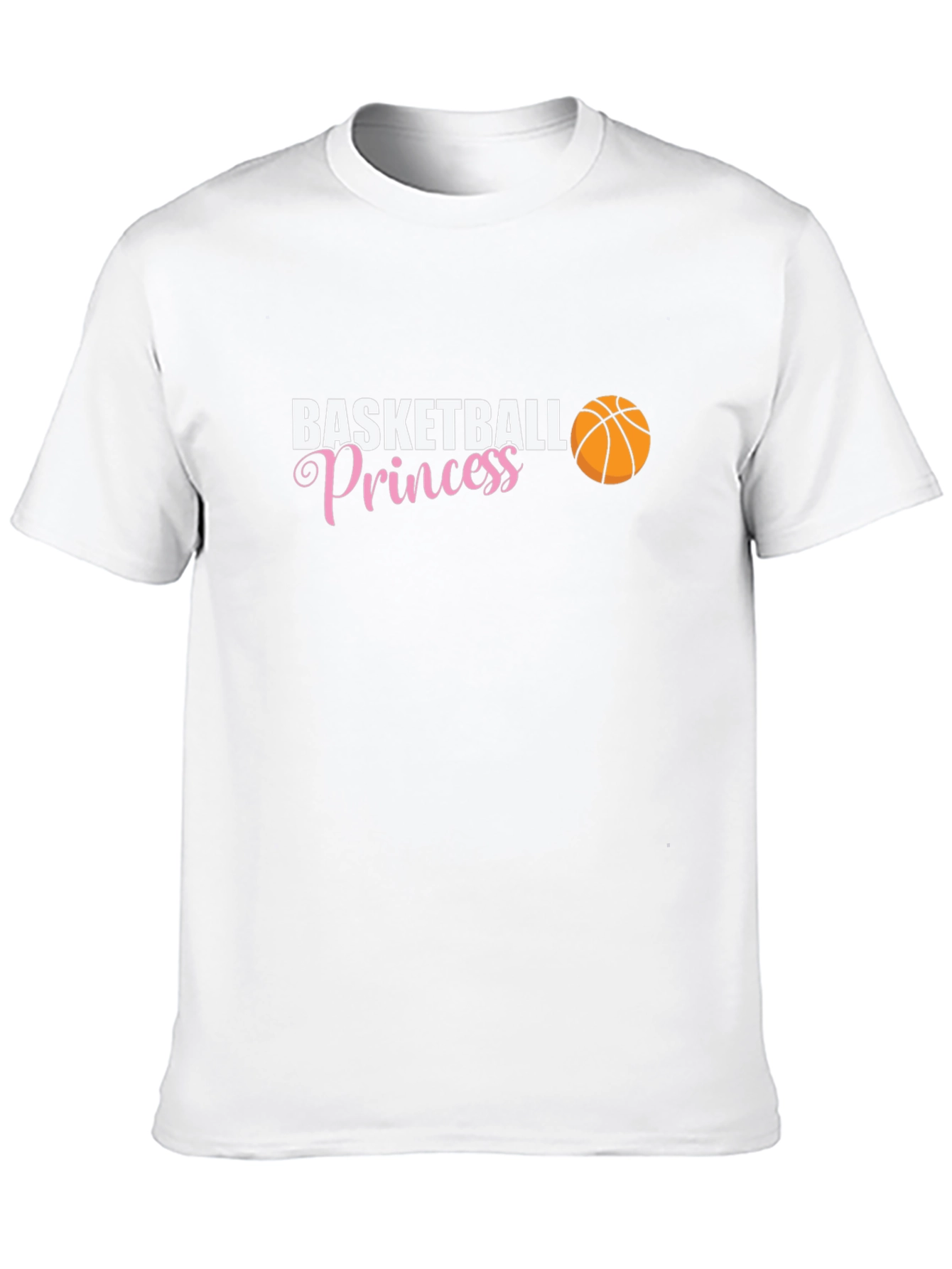Black Basketball Princess Graphic Tee view 10