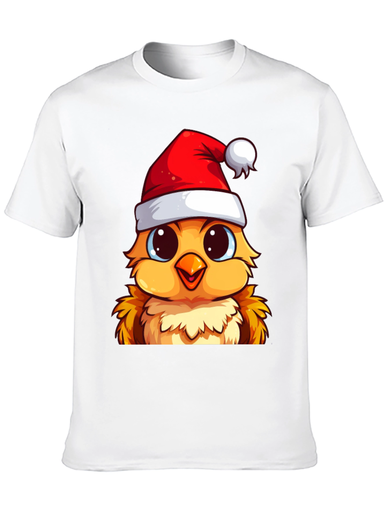 Festive Chick Christmas T-Shirt - 10