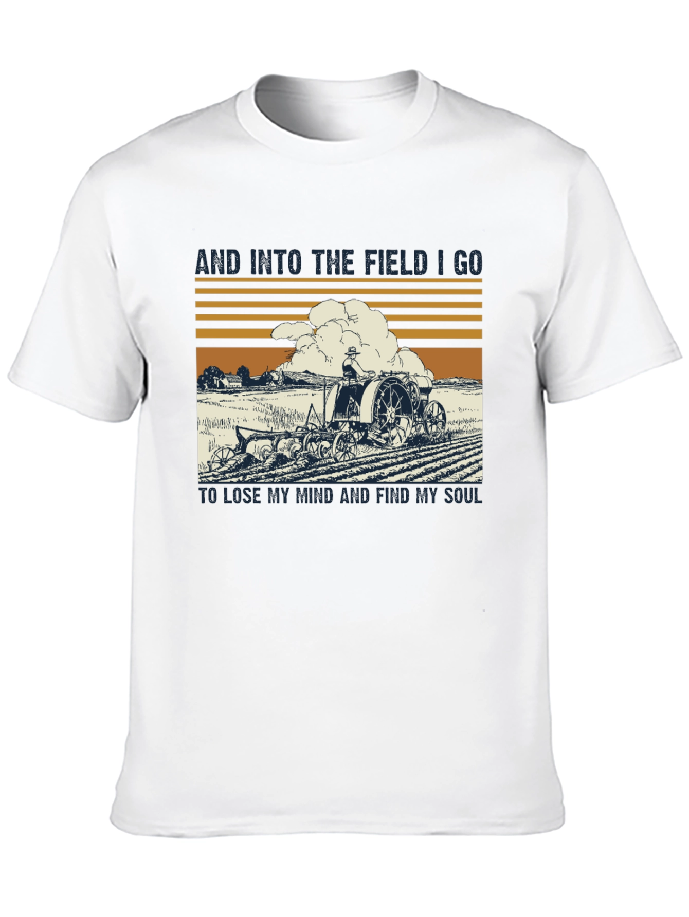 Black Vintage Farmer T-Shirt - Soul Searching view 10