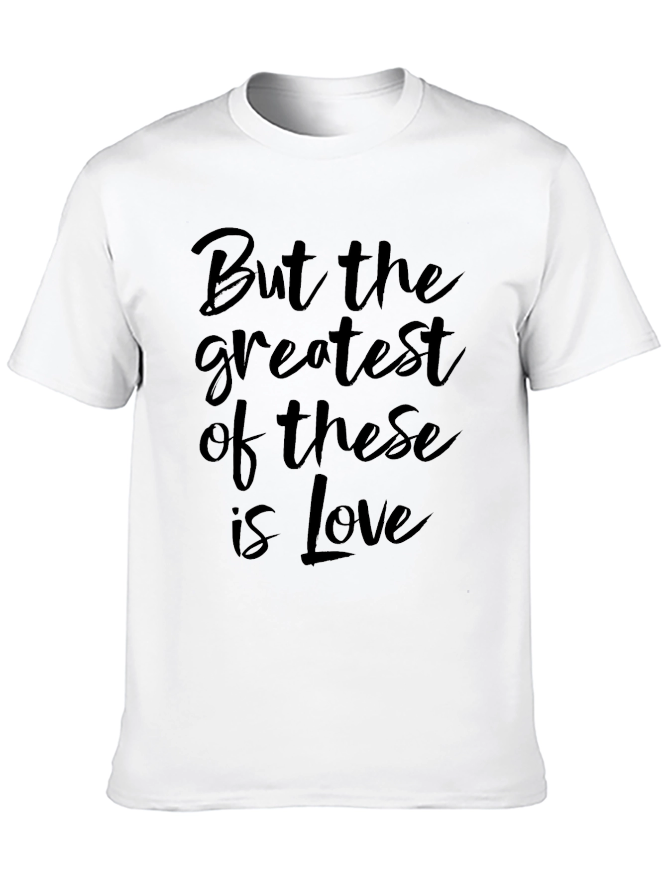 Black Love Graphic Black T-Shirt view 10