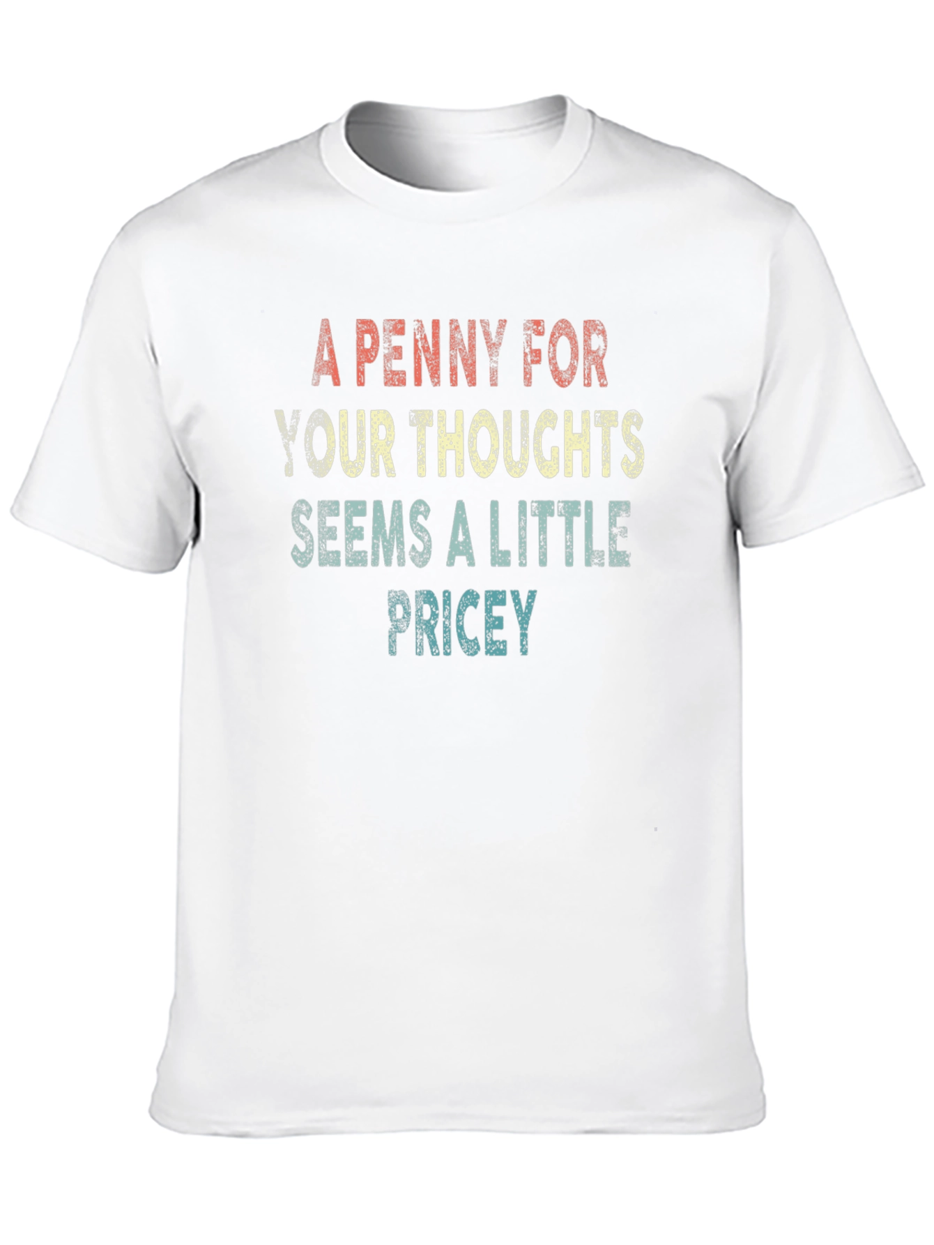 Black A Penny For Your Thoughts Graphic Tee view 10