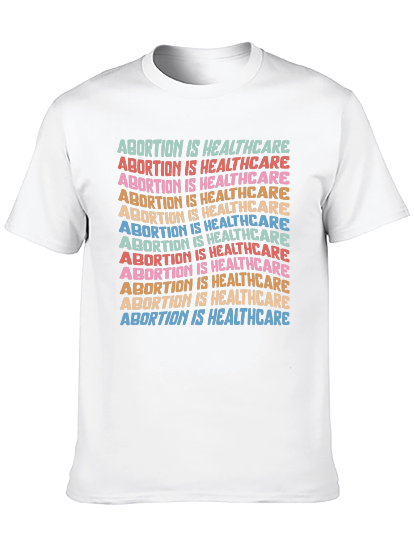 Black Abortion is Healthcare Graphic Tee - Pro Choice view 10