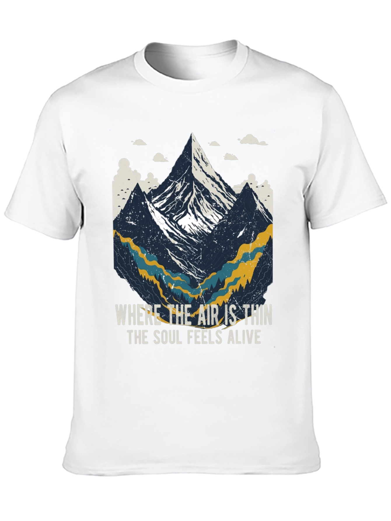 Black Mountain Adventure Graphic Tee - 'Soul Feels Alive' view 10