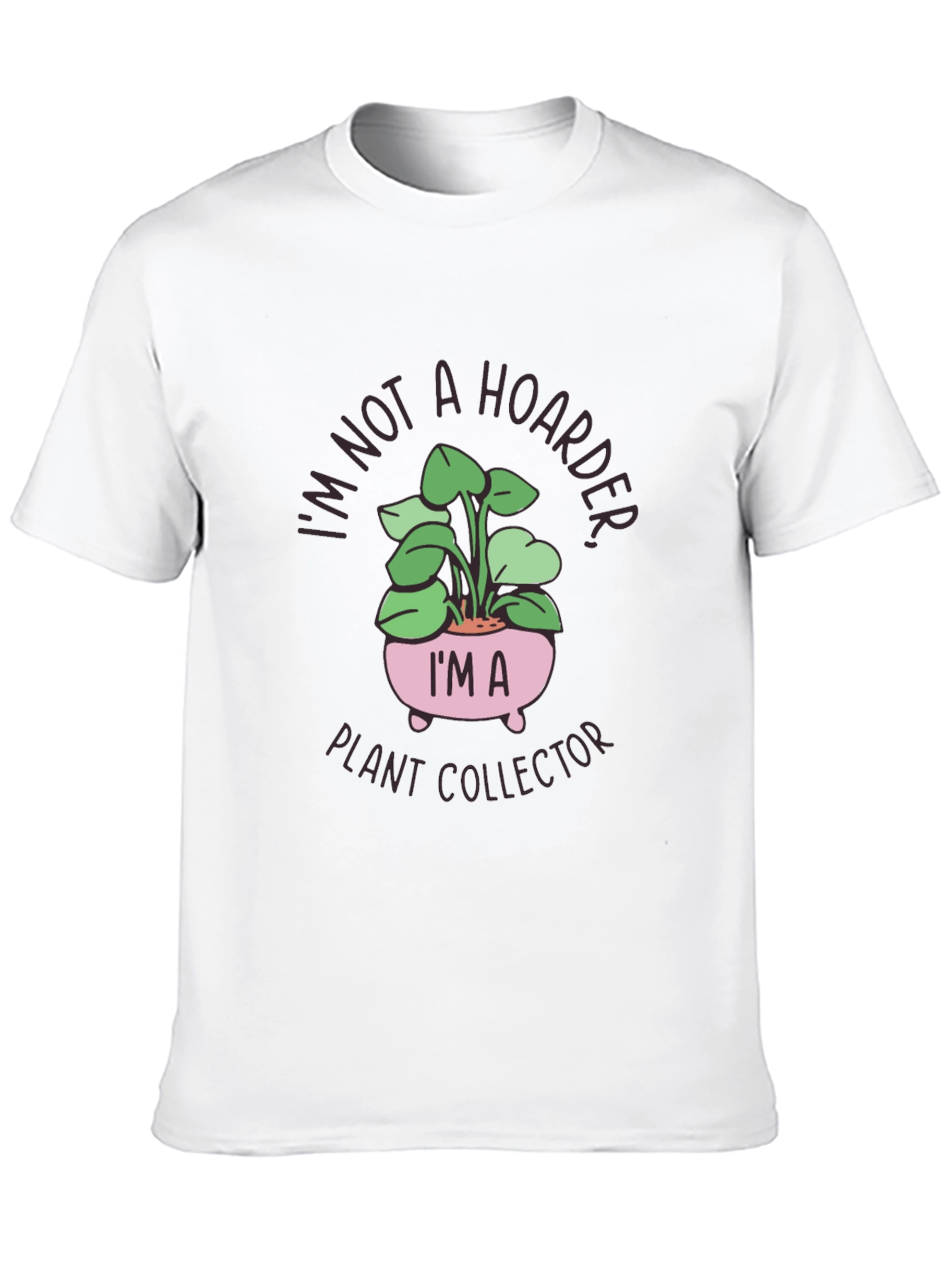 Black Plant Collector Graphic T-Shirt view 10