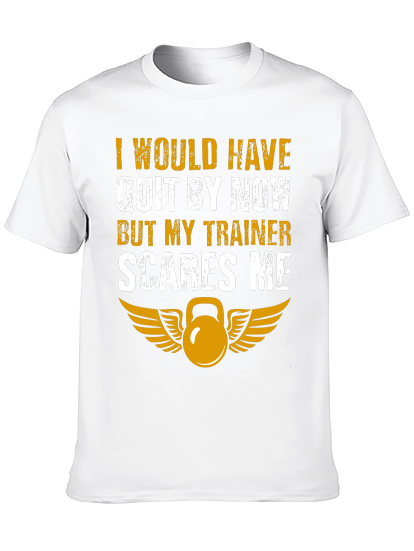 Black Funny Trainer T-Shirt - I Would Have Quit view 10