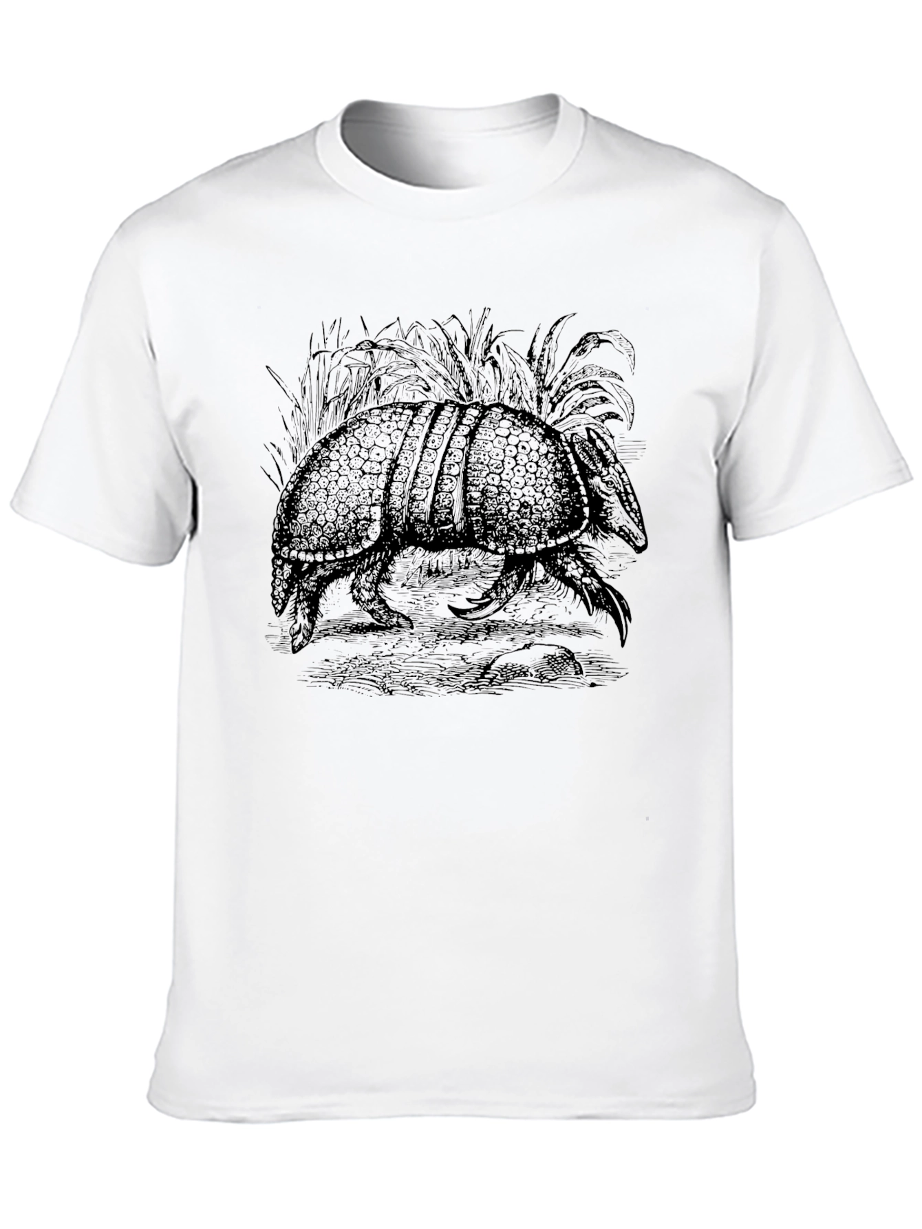 Black Armadillo Graphic Tee - Unique Wildlife Design view 10