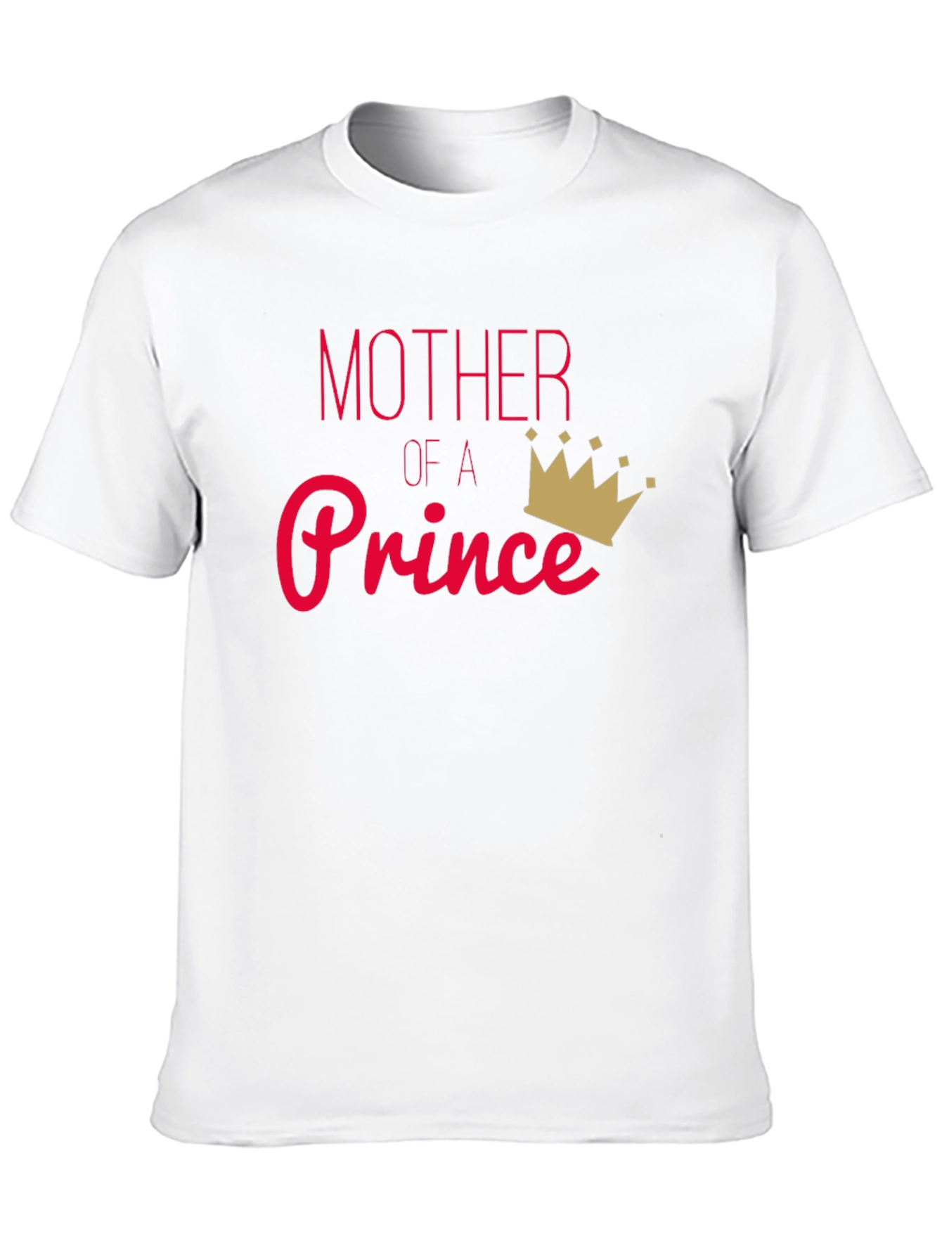 Black Mother of a Prince Graphic T-Shirt view 10