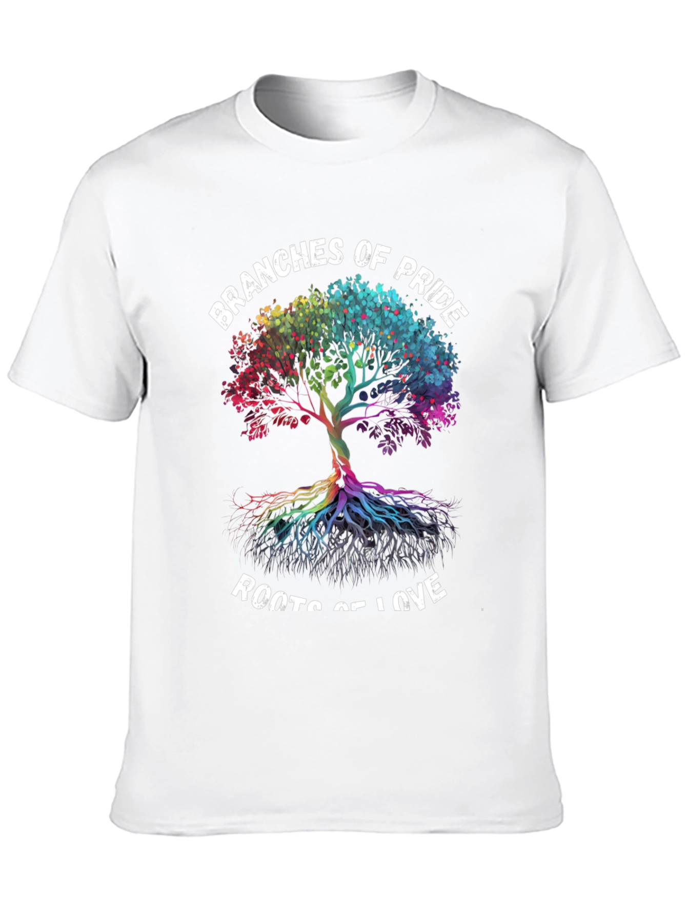 Black Branches of Pride Roots of Love T-Shirt view 10