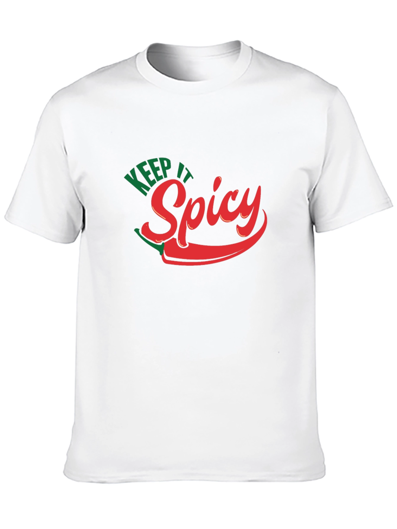 Keep It Spicy Graphic Tee - Chili Pepper Design - 10