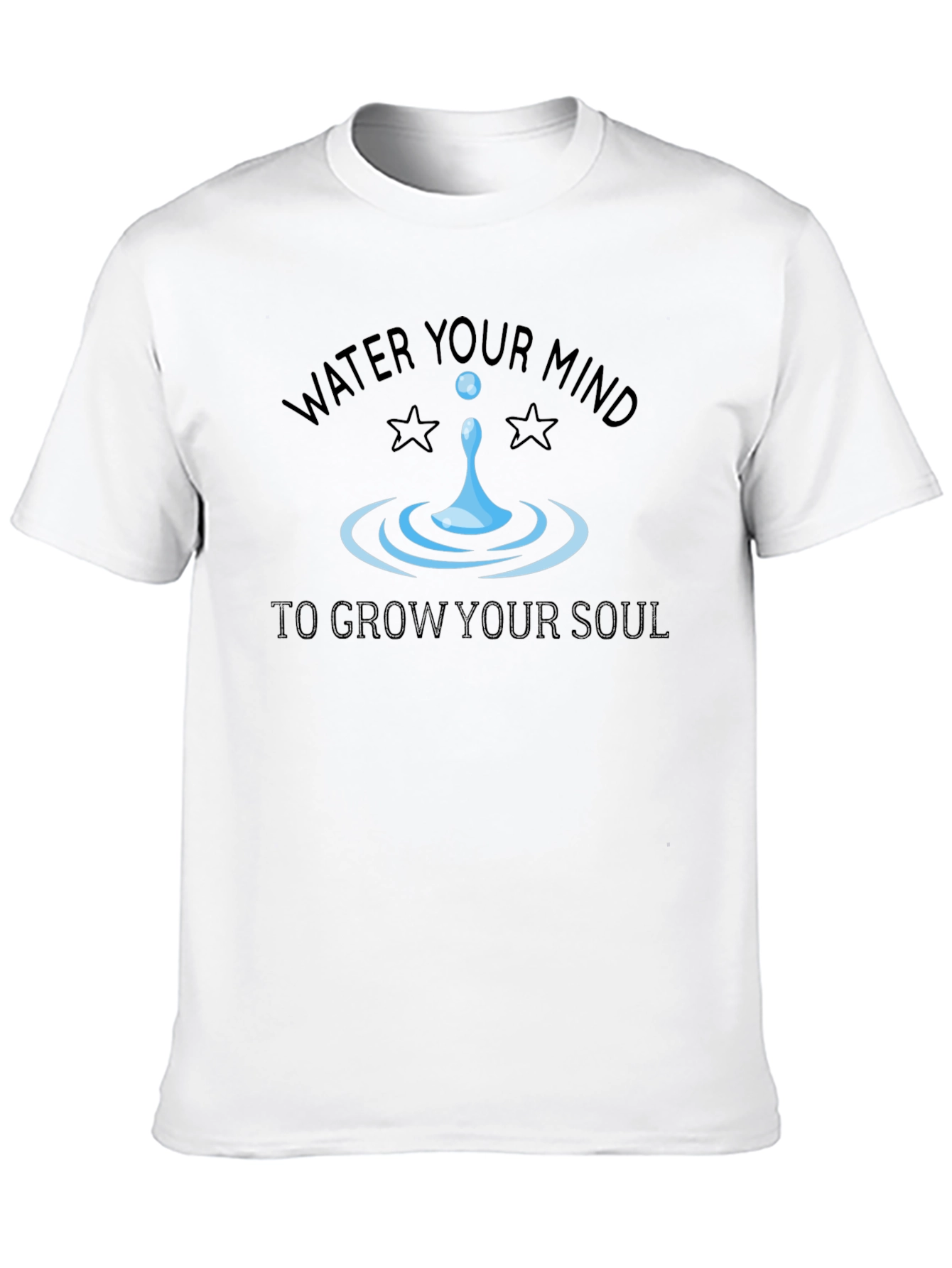 Black Water Your Mind Graphic T-Shirt view 10