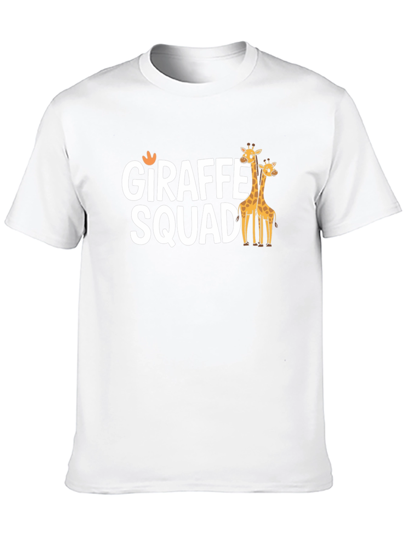 Black Giraffe Squad T-Shirt - Funny Animal Tee view 10