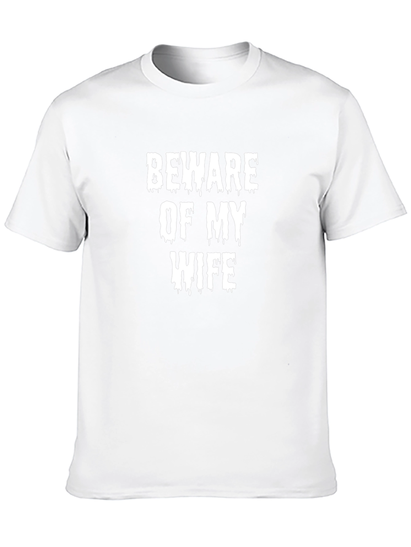 Black Beware of My Wife Graphic T-Shirt view 10