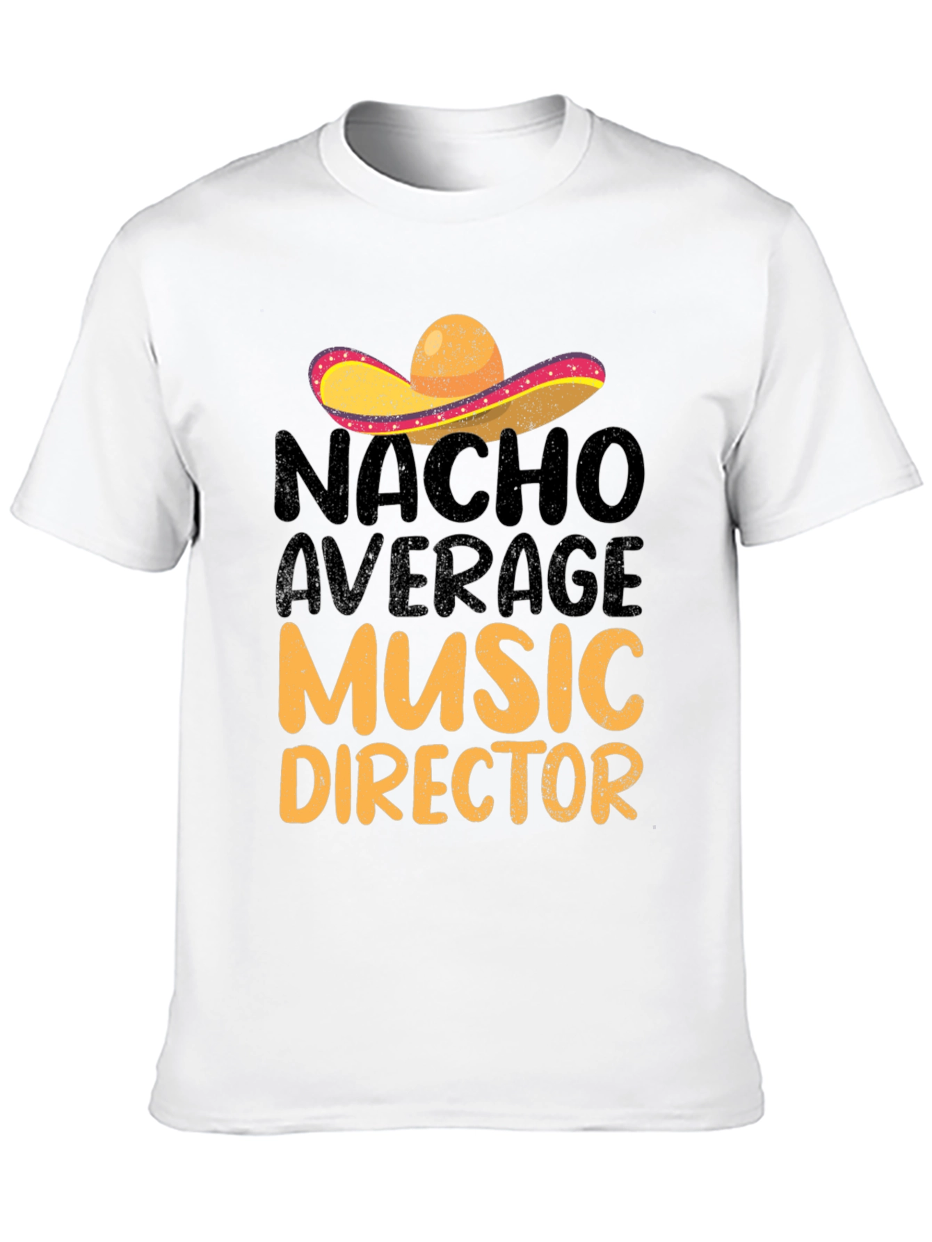 Black Nacho Average Music Director T-Shirt view 10