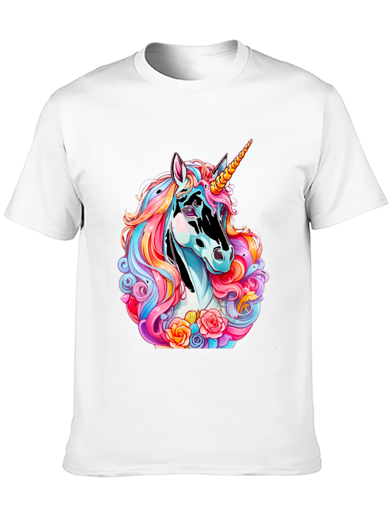 Black Unicorn Graphic T-Shirt view 10
