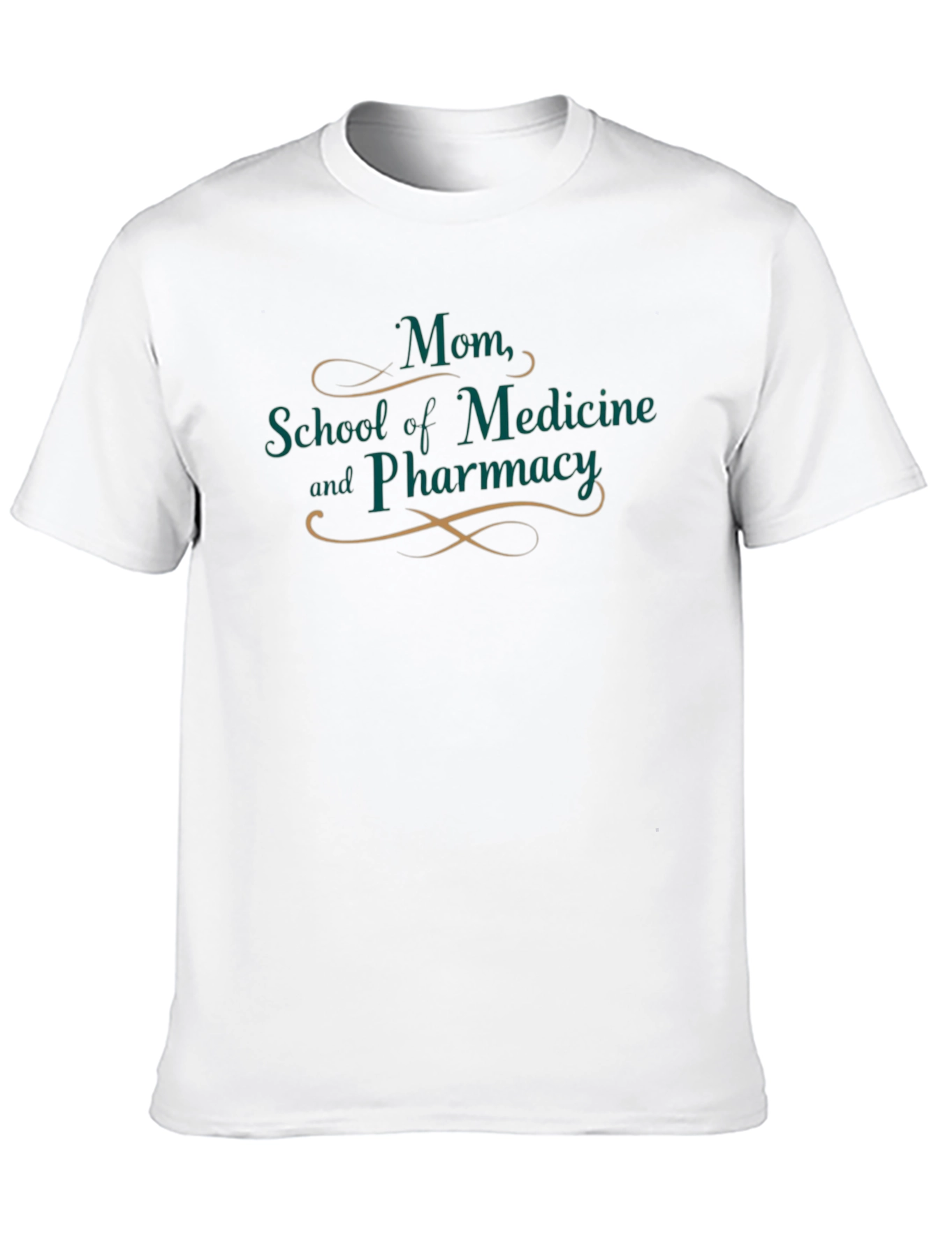Black Mom School of Medicine & Pharmacy Black T-Shirt view 10
